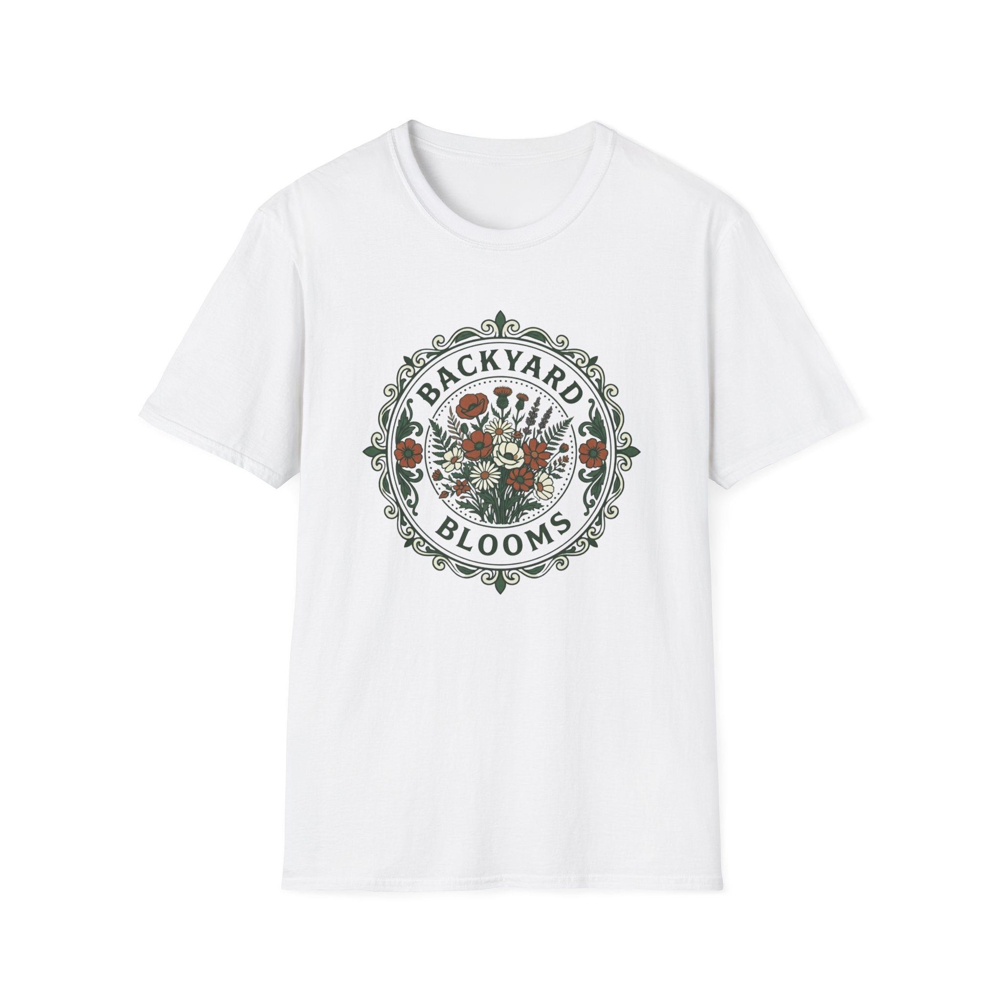 Backyard Blooms T-Shirt (D3)