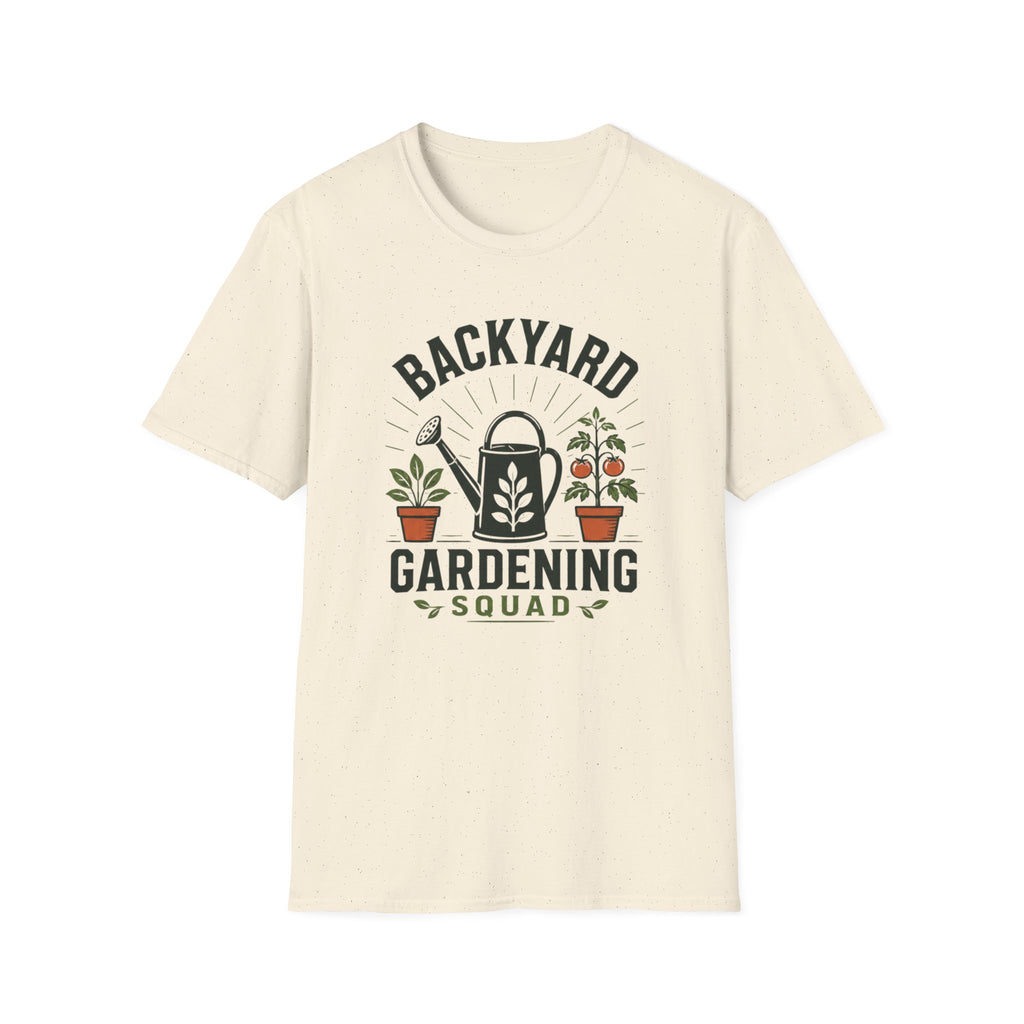 Backyard Gardening Squad Design 2 T-Shirt