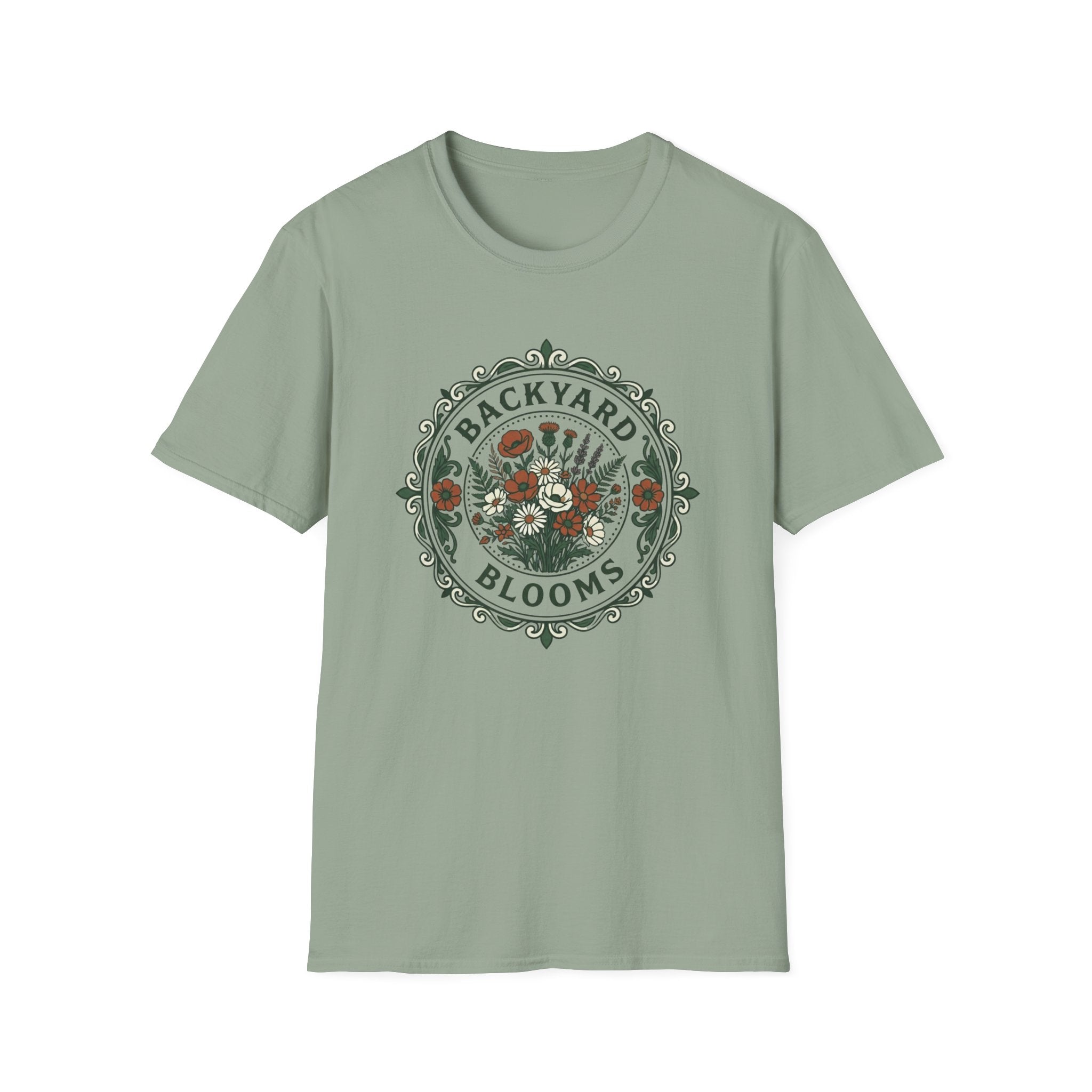 Backyard Blooms T-Shirt (D3)