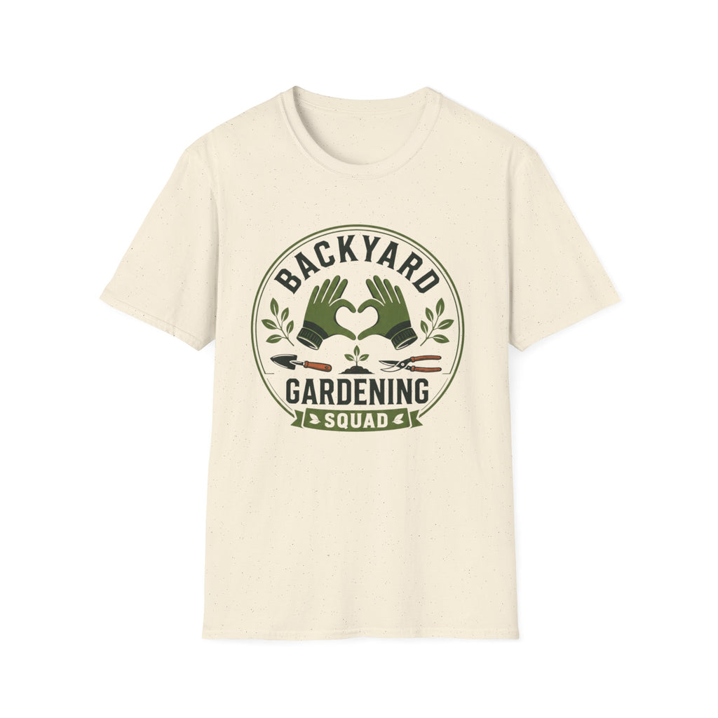 Backyard Gardening Squad Design 4 T-Shirt