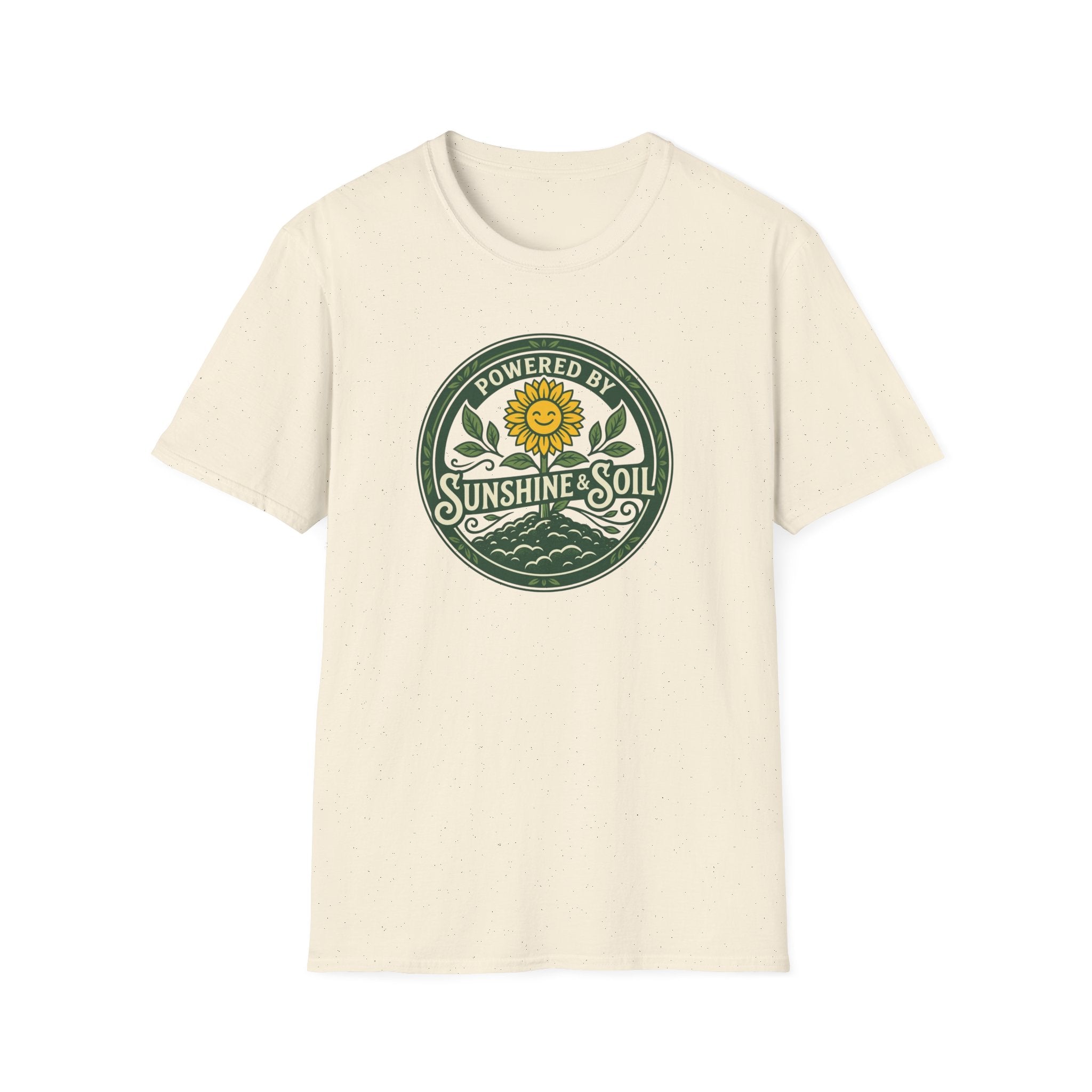 Powered by Sunshine & Soil T-Shirt (D3)