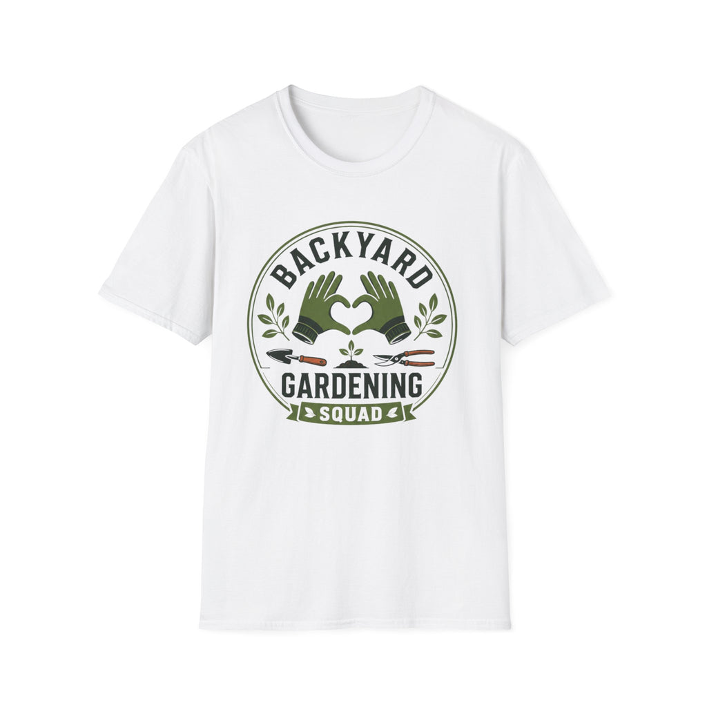 Backyard Gardening Squad Design 4 T-Shirt
