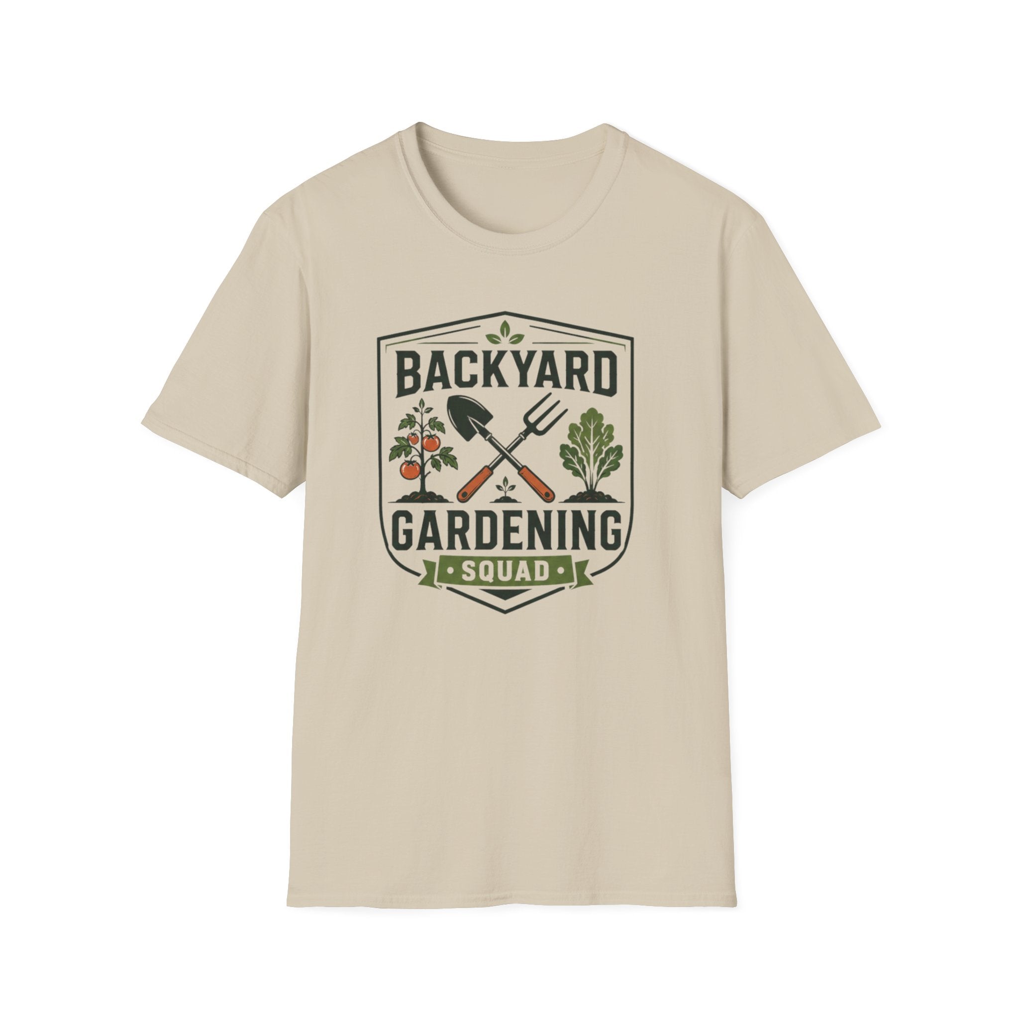 Backyard Gardening Squad Design 3 T-Shirt