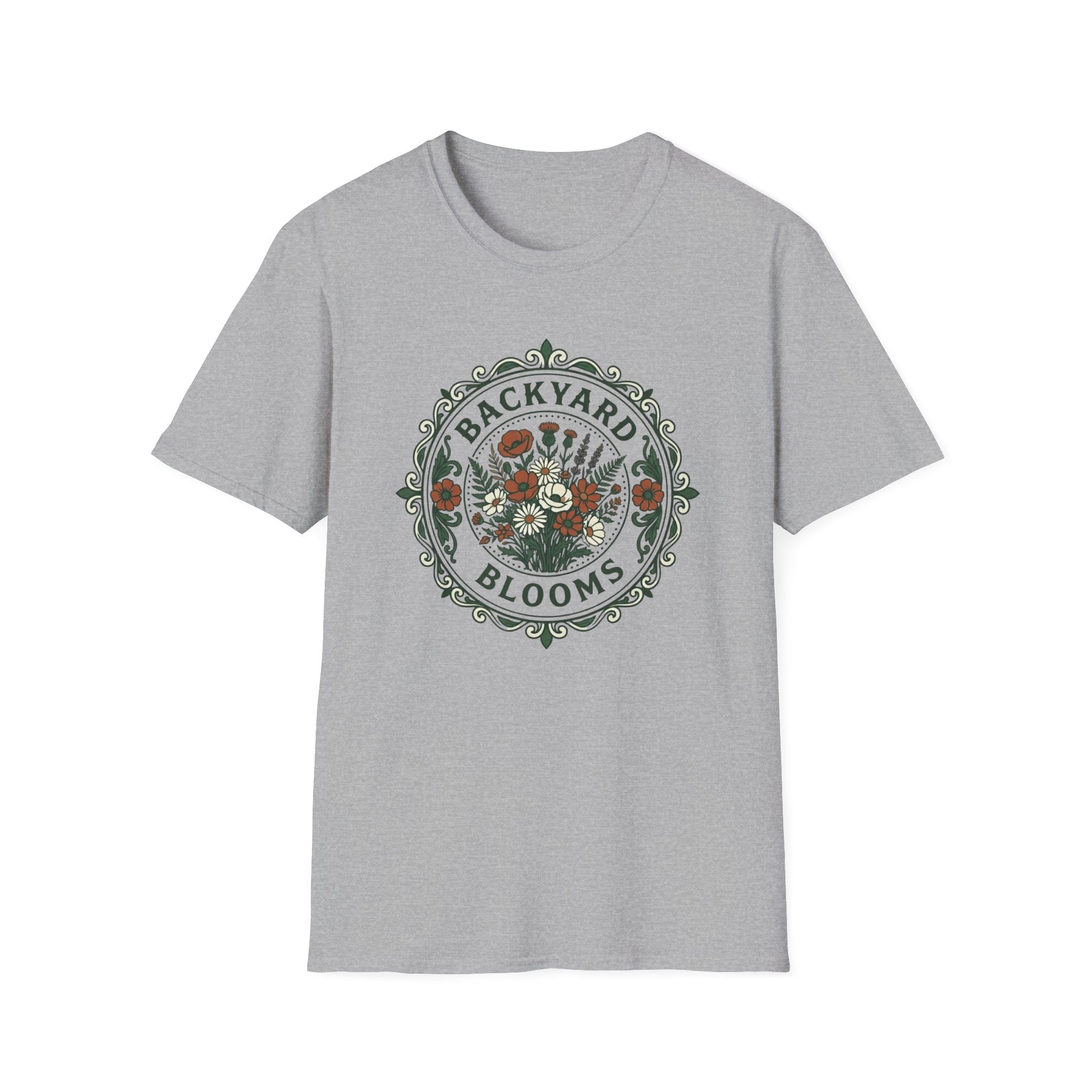 Backyard Blooms T-Shirt (D3)