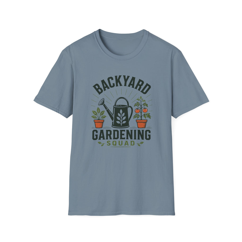 Backyard Gardening Squad Design 2 T-Shirt