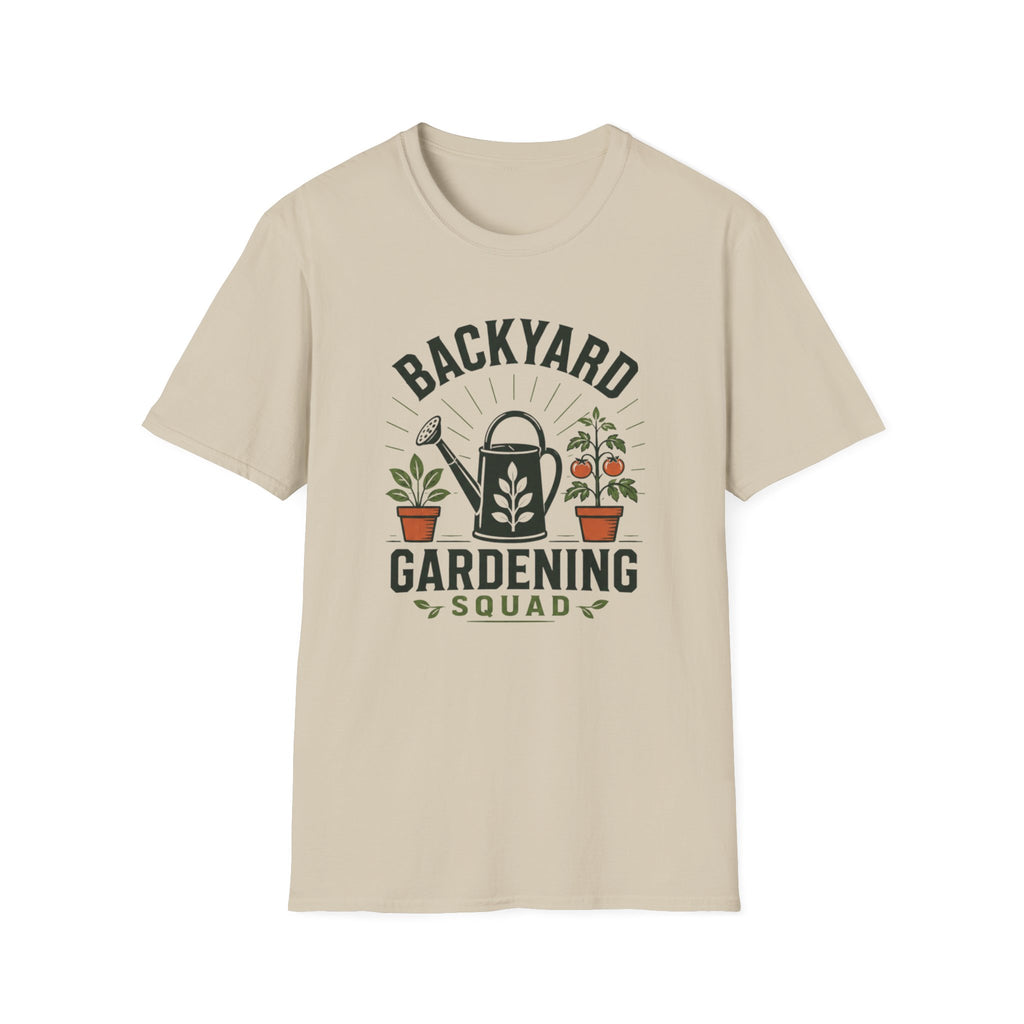 Backyard Gardening Squad Design 2 T-Shirt