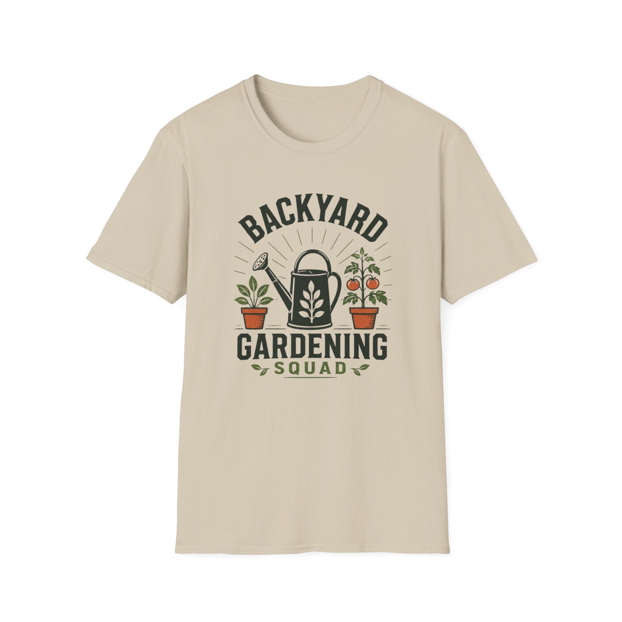 Backyard Gardening Squad Design 2 T-Shirt