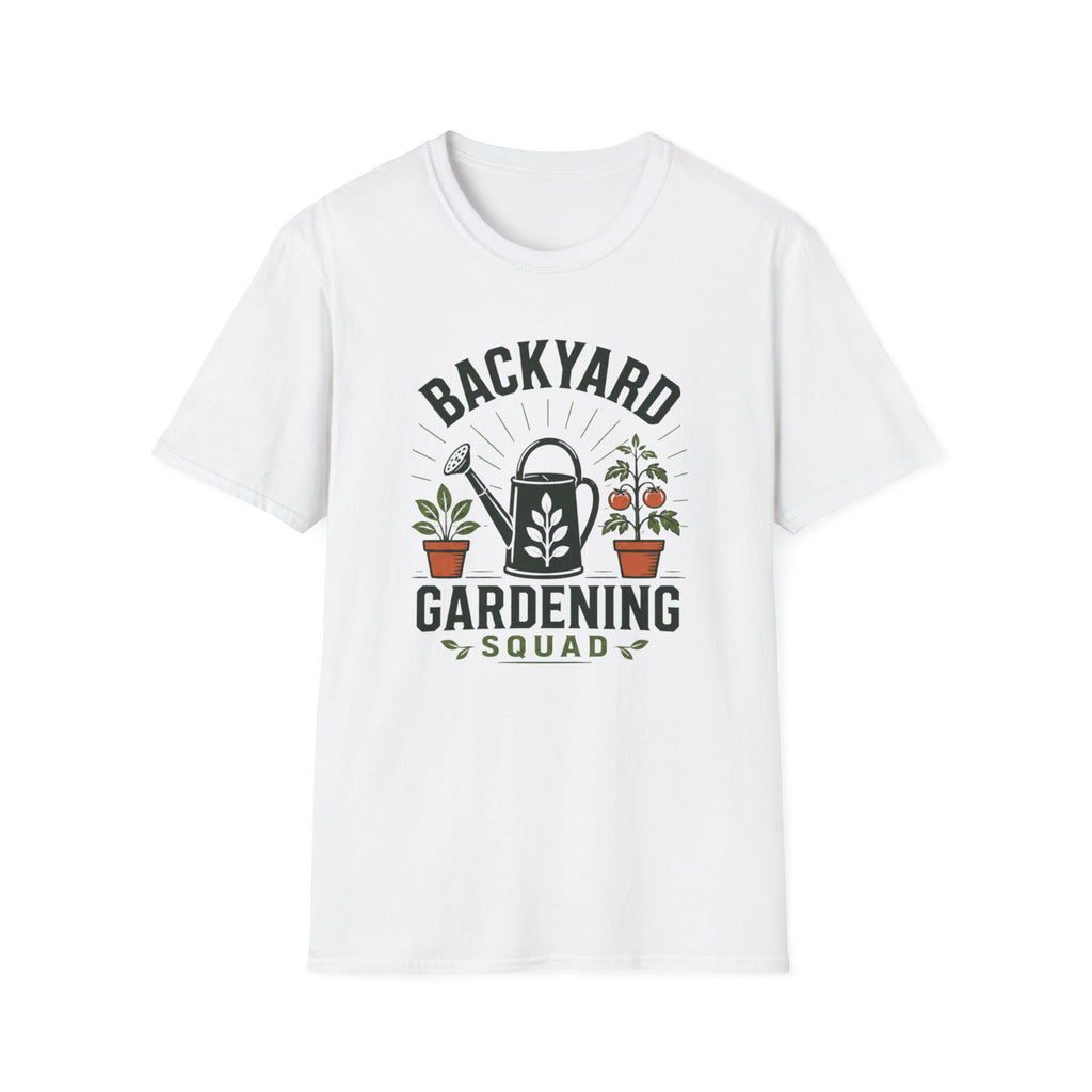 Backyard Gardening Squad Design 2 T-Shirt