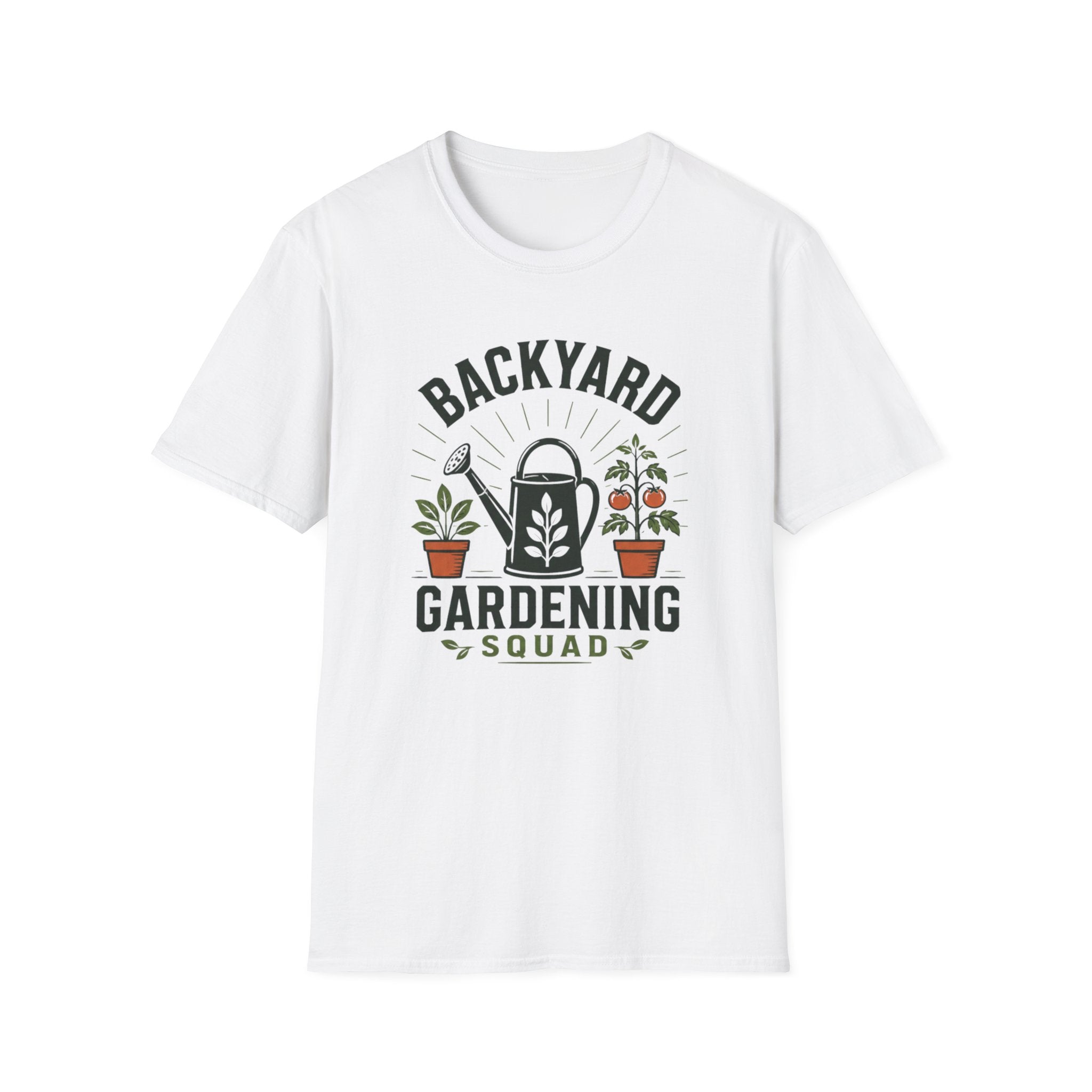 Backyard Gardening Squad Design 2 T-Shirt