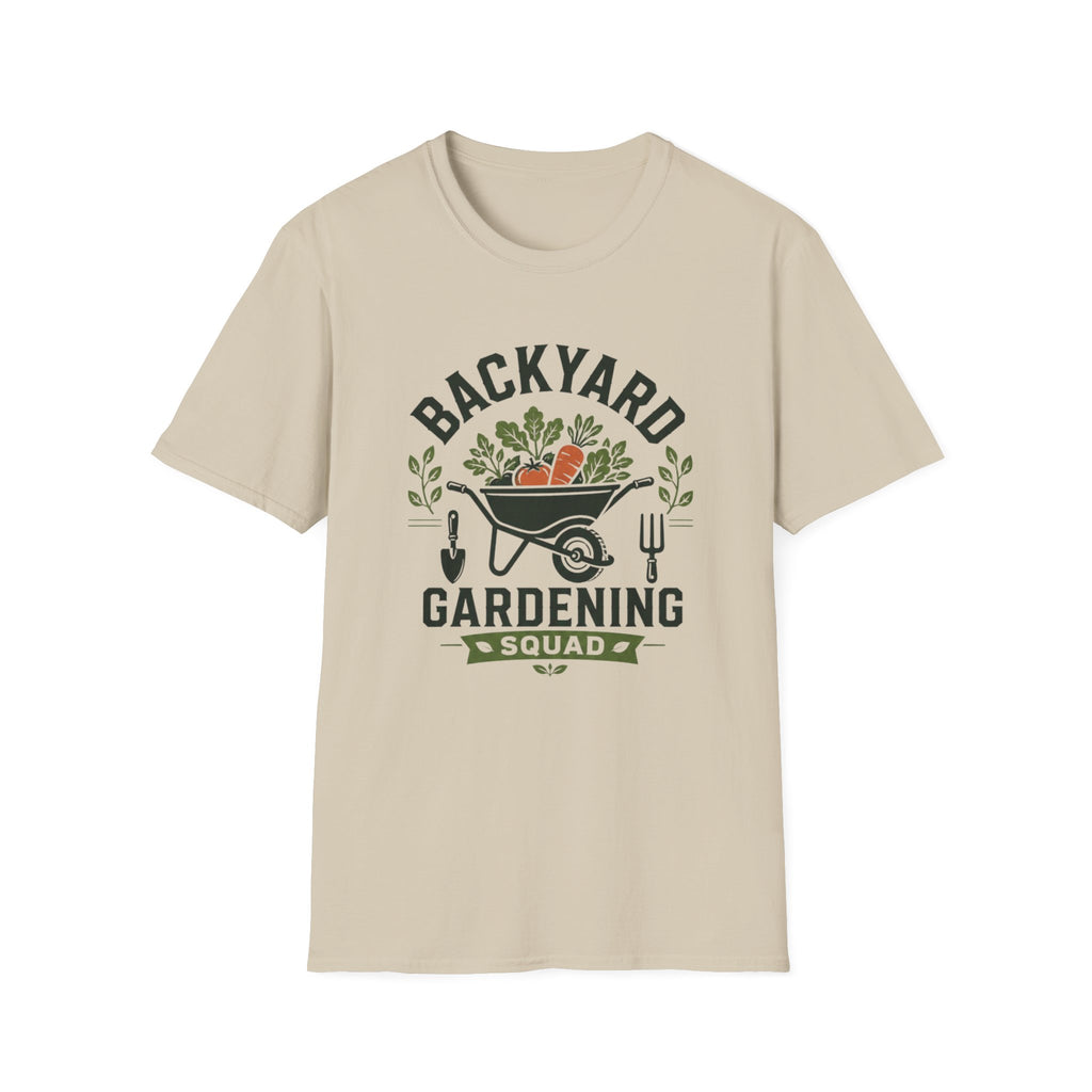 Backyard Gardening Squad Design 1 T-Shirt