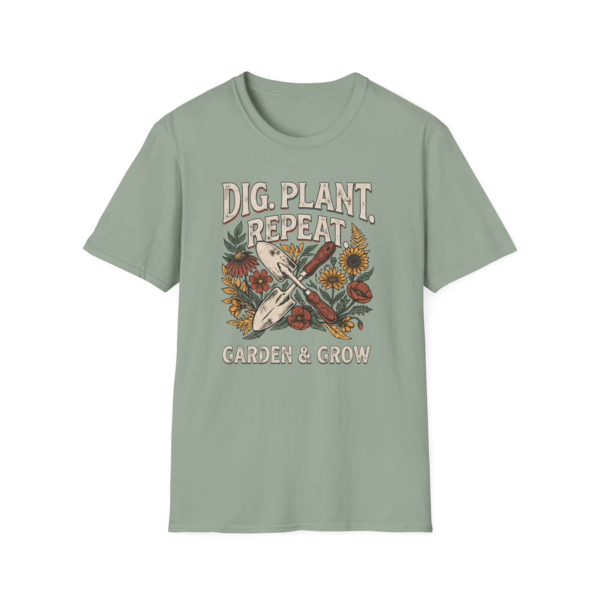 Dig Plant Repeat T-Shirt (D4)