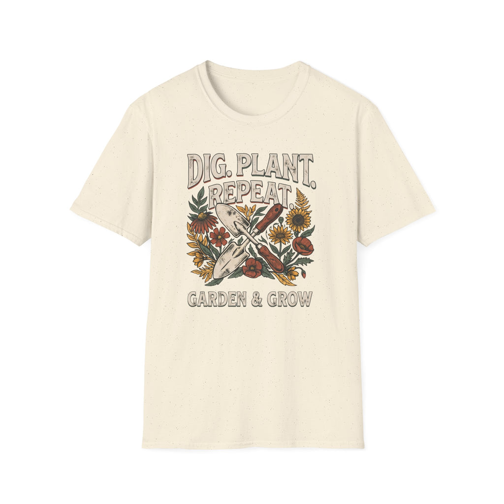 Dig Plant Repeat T-Shirt (D4)