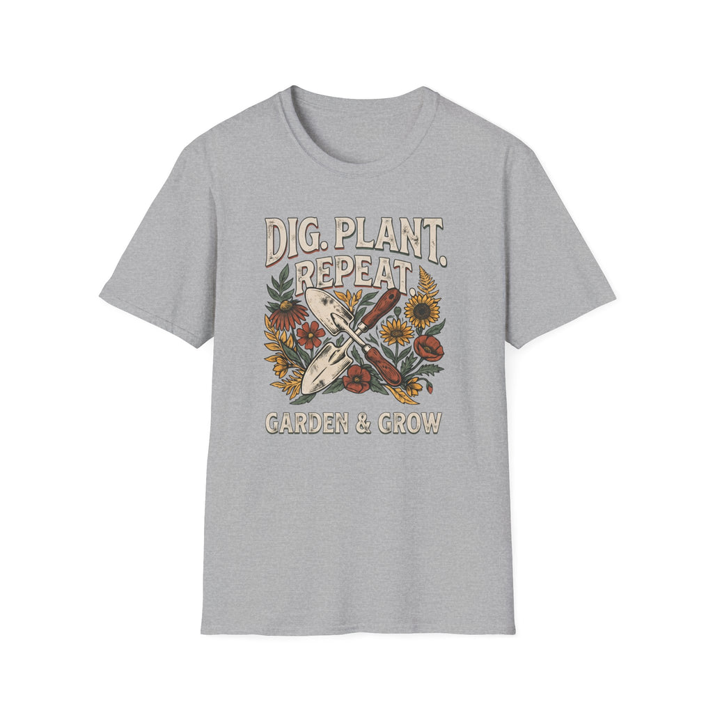 Dig Plant Repeat T-Shirt (D4)