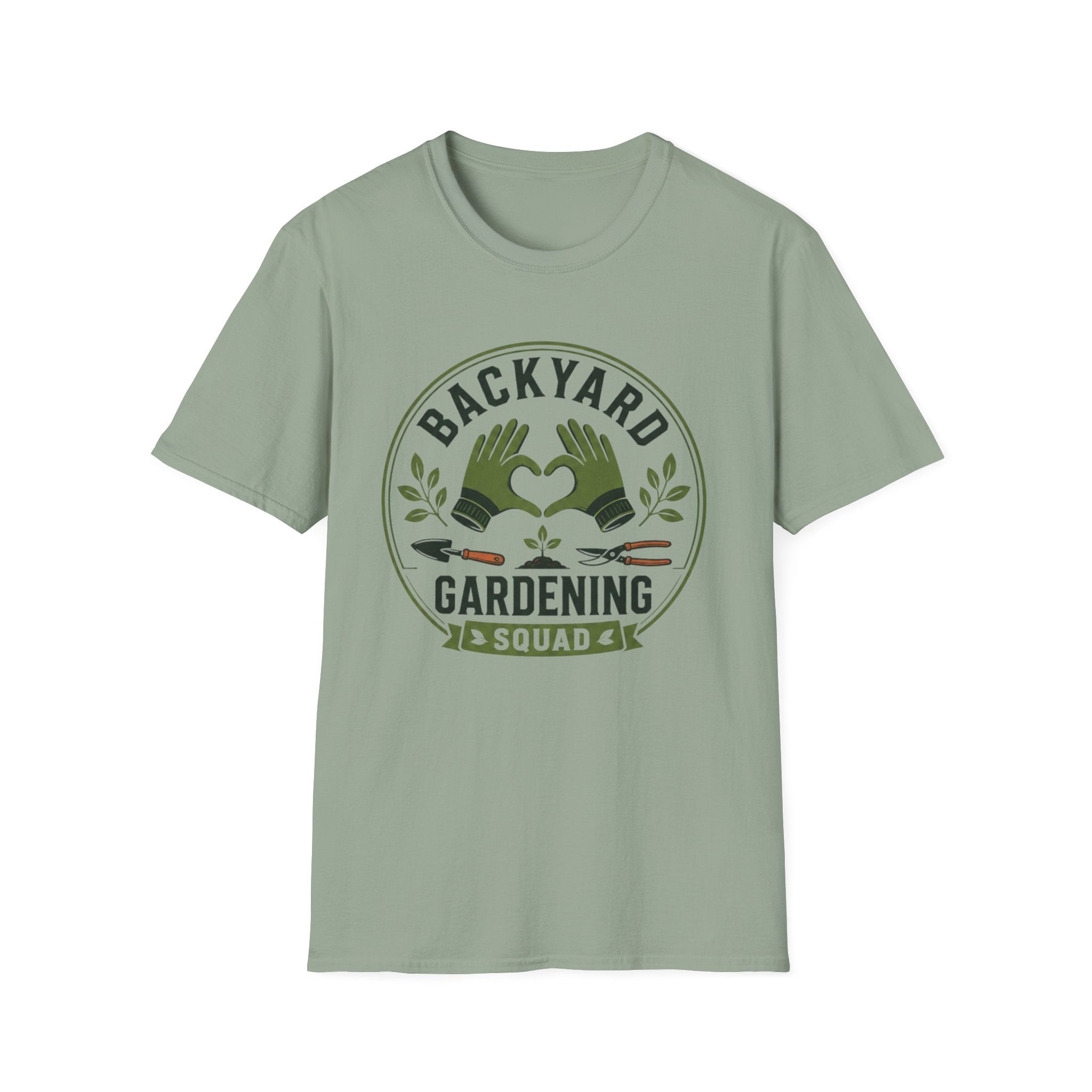 Backyard Gardening Squad Design 4 T-Shirt