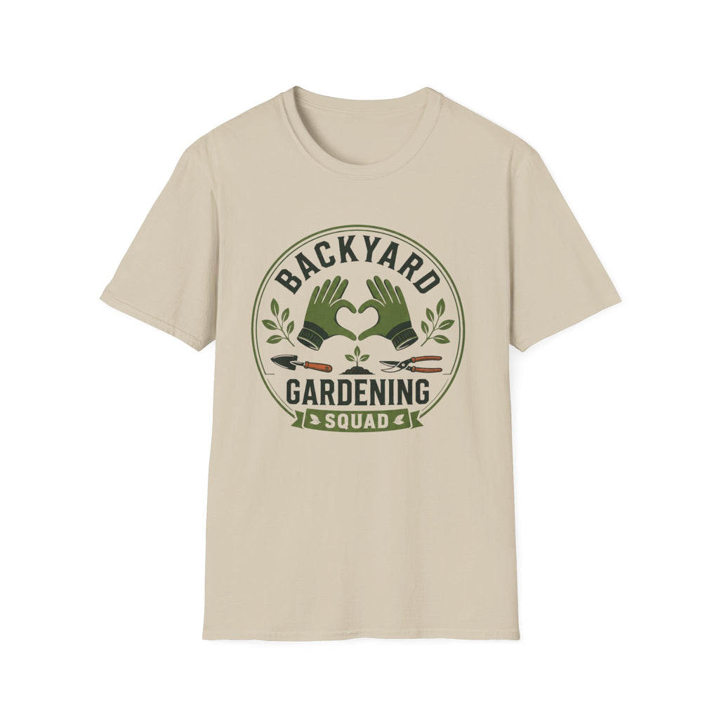 Backyard Gardening Squad Design 4 T-Shirt