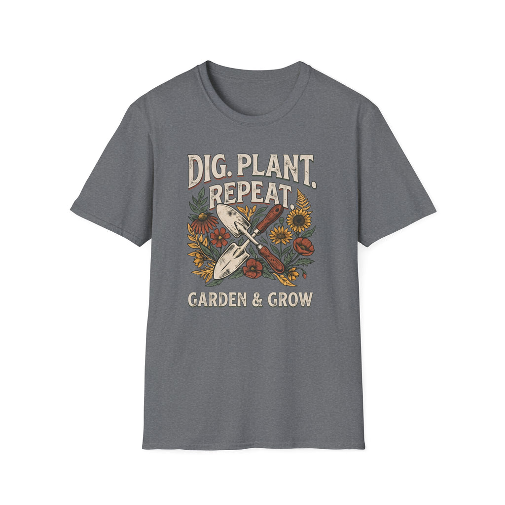 Dig Plant Repeat T-Shirt (D4)
