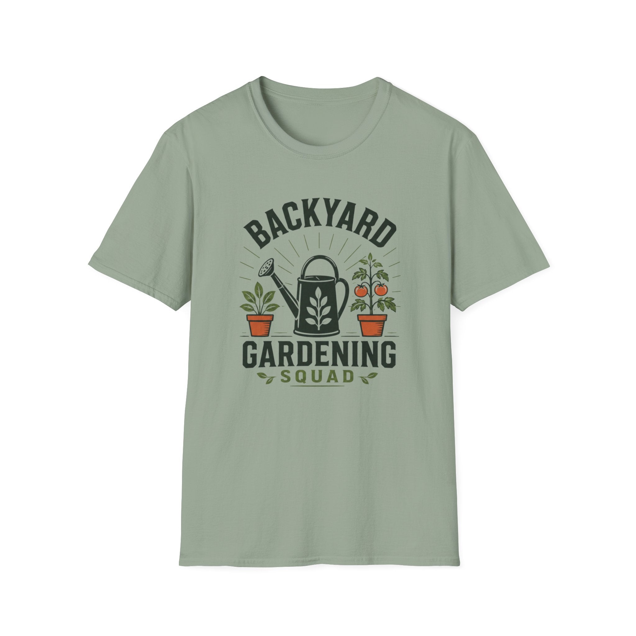 Backyard Gardening Squad Design 2 T-Shirt