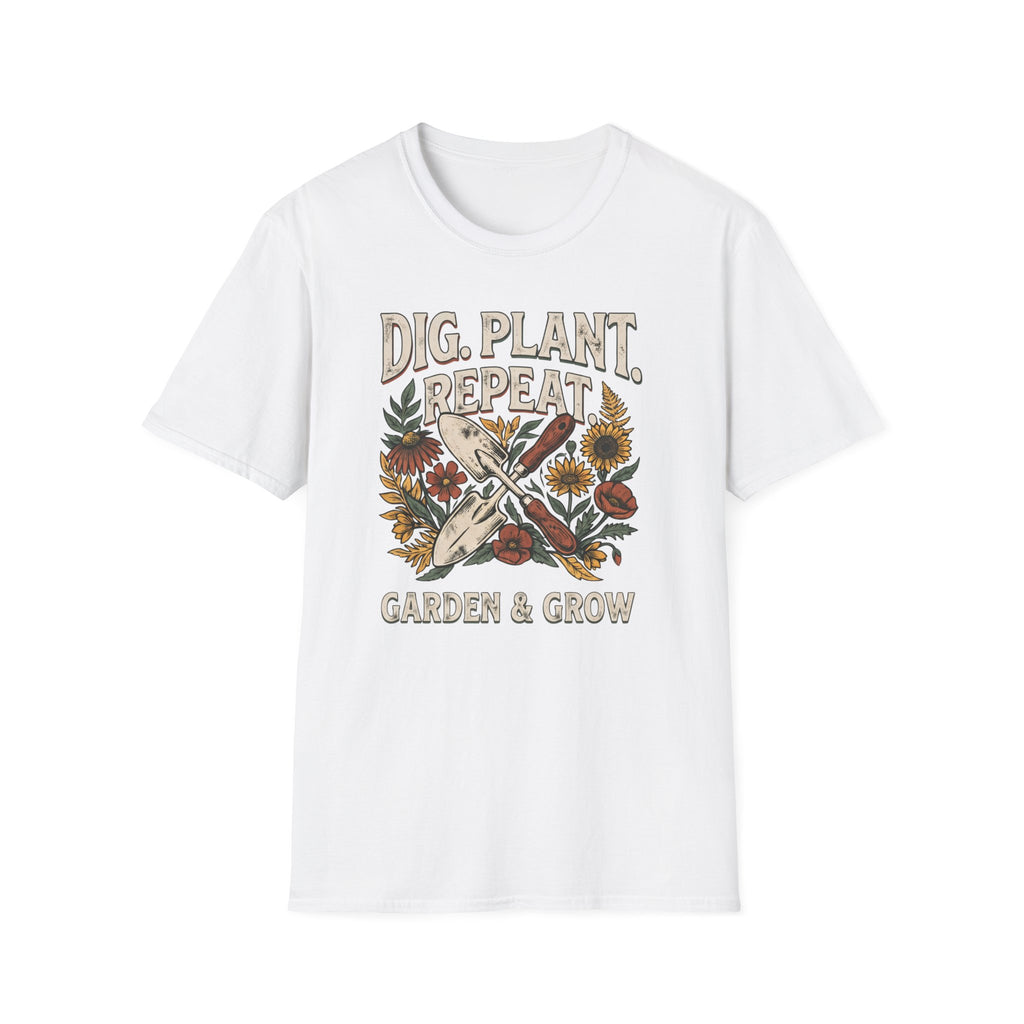 Dig Plant Repeat T-Shirt (D4)