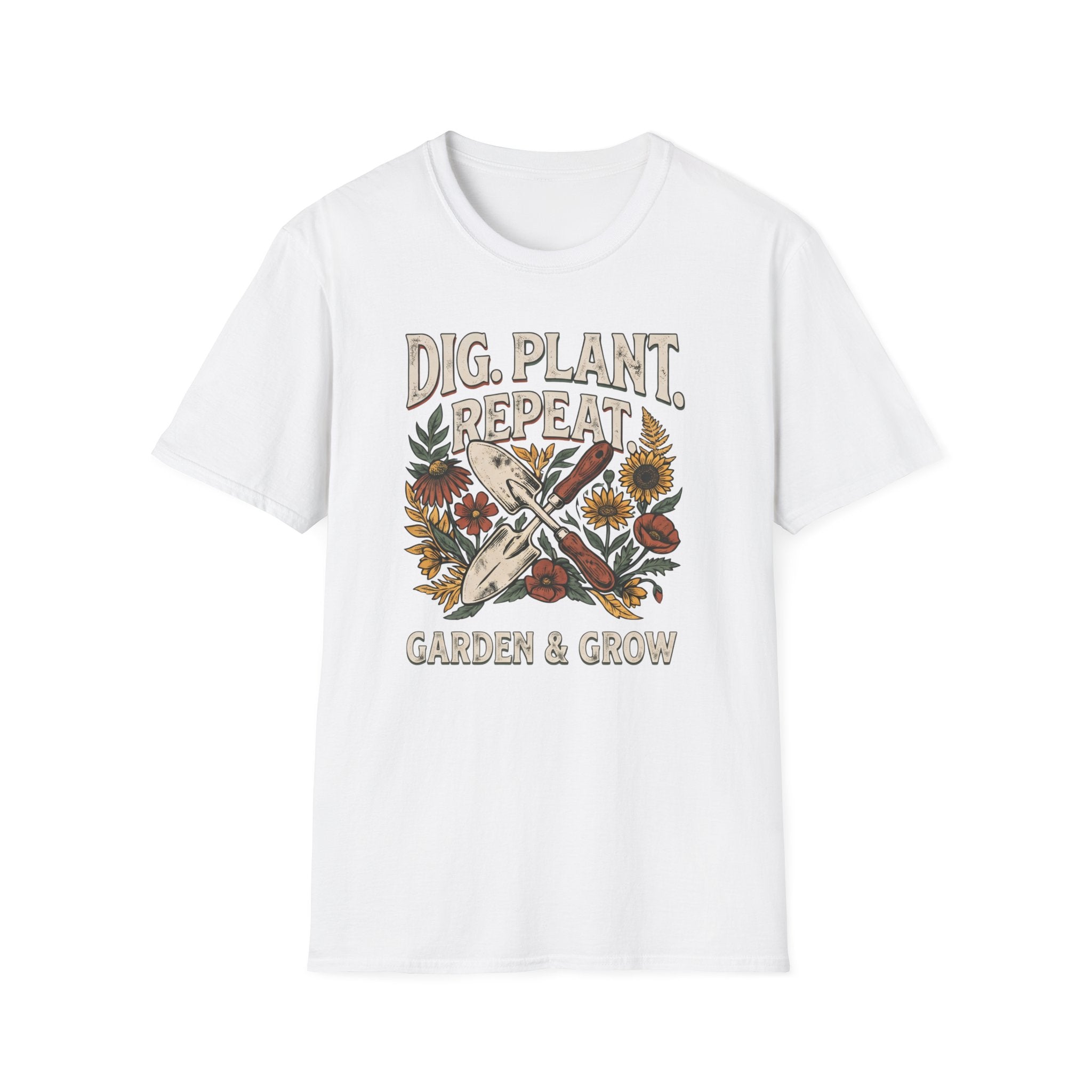 Dig Plant Repeat T-Shirt (D4)