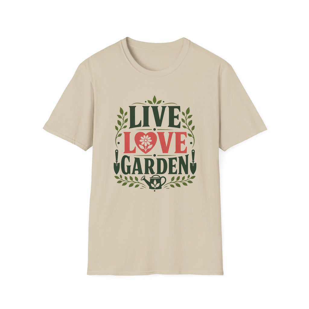 Live, Love, Garden T-Shirt (D1)