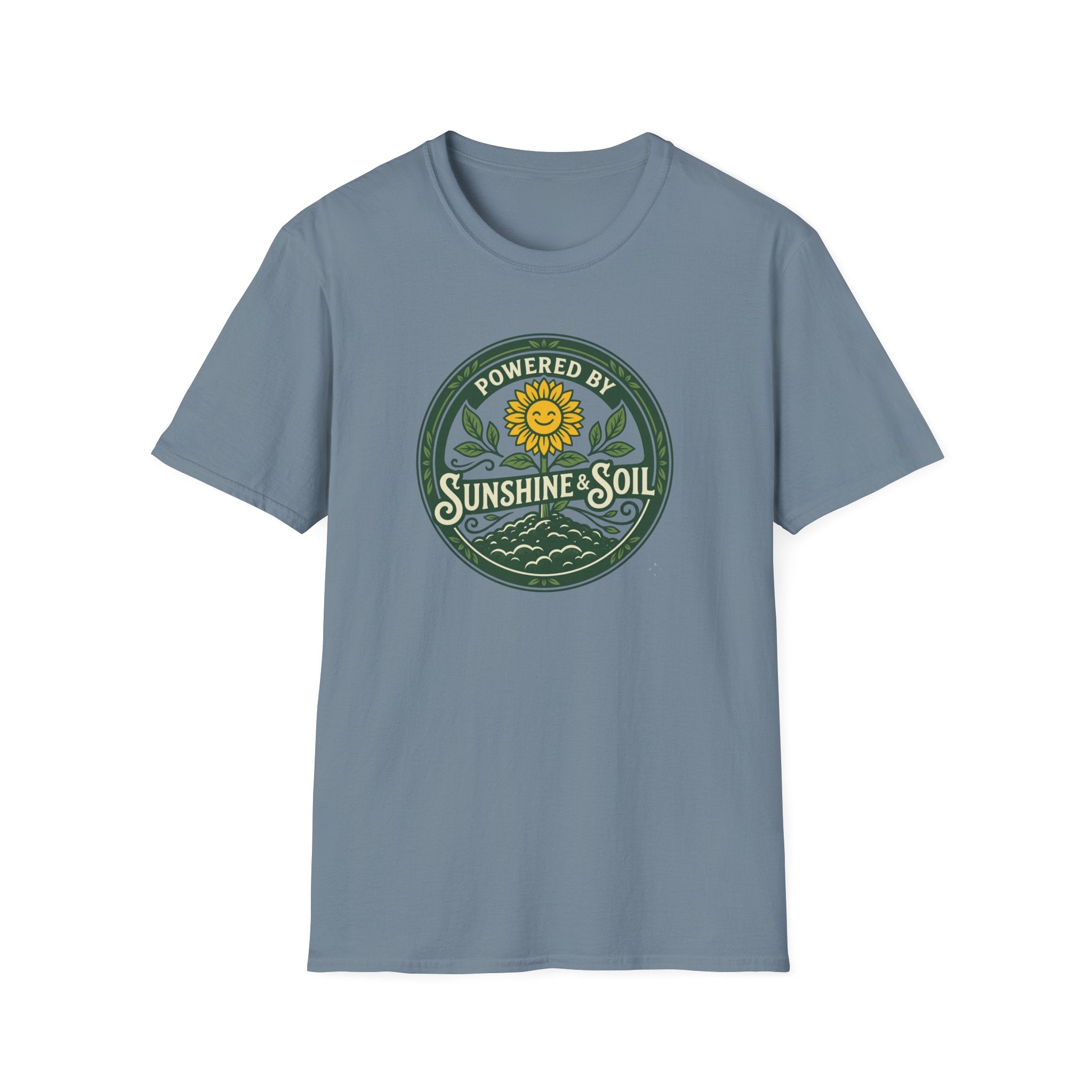 Powered by Sunshine & Soil T-Shirt (D3)
