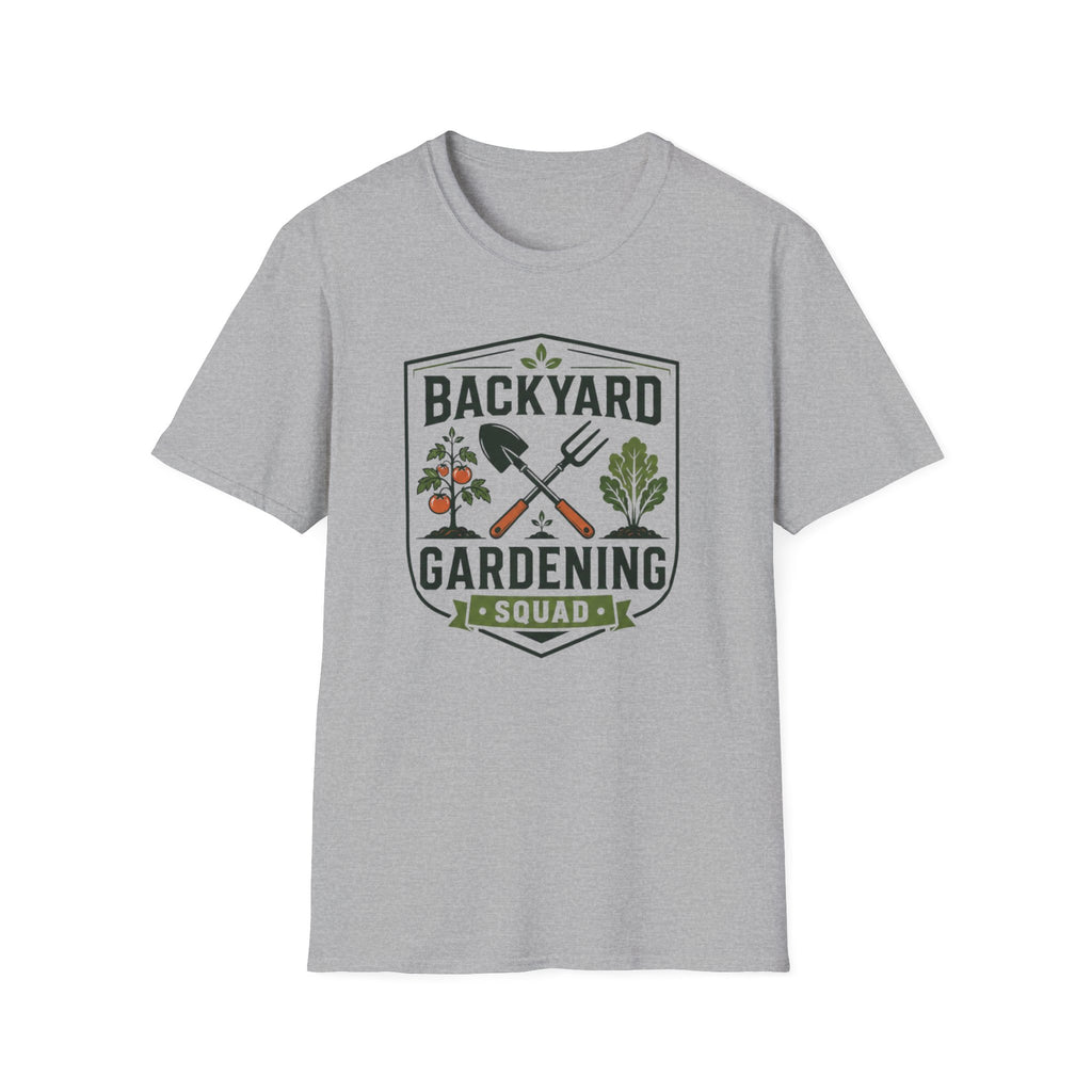 Backyard Gardening Squad Design 3 T-Shirt