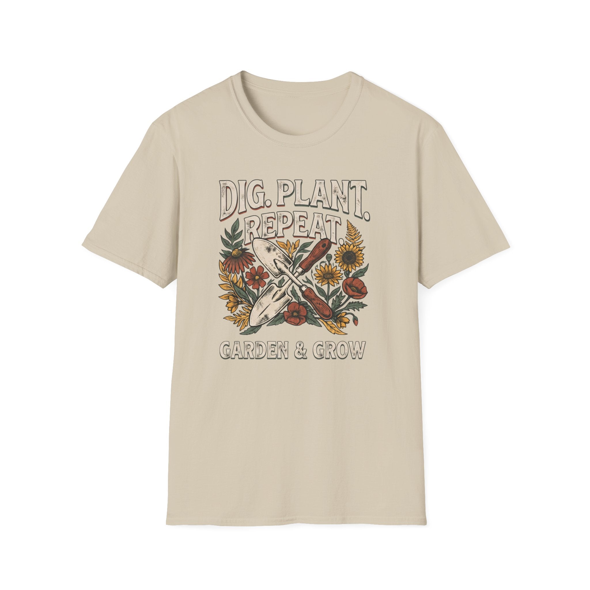 Dig Plant Repeat T-Shirt (D4)