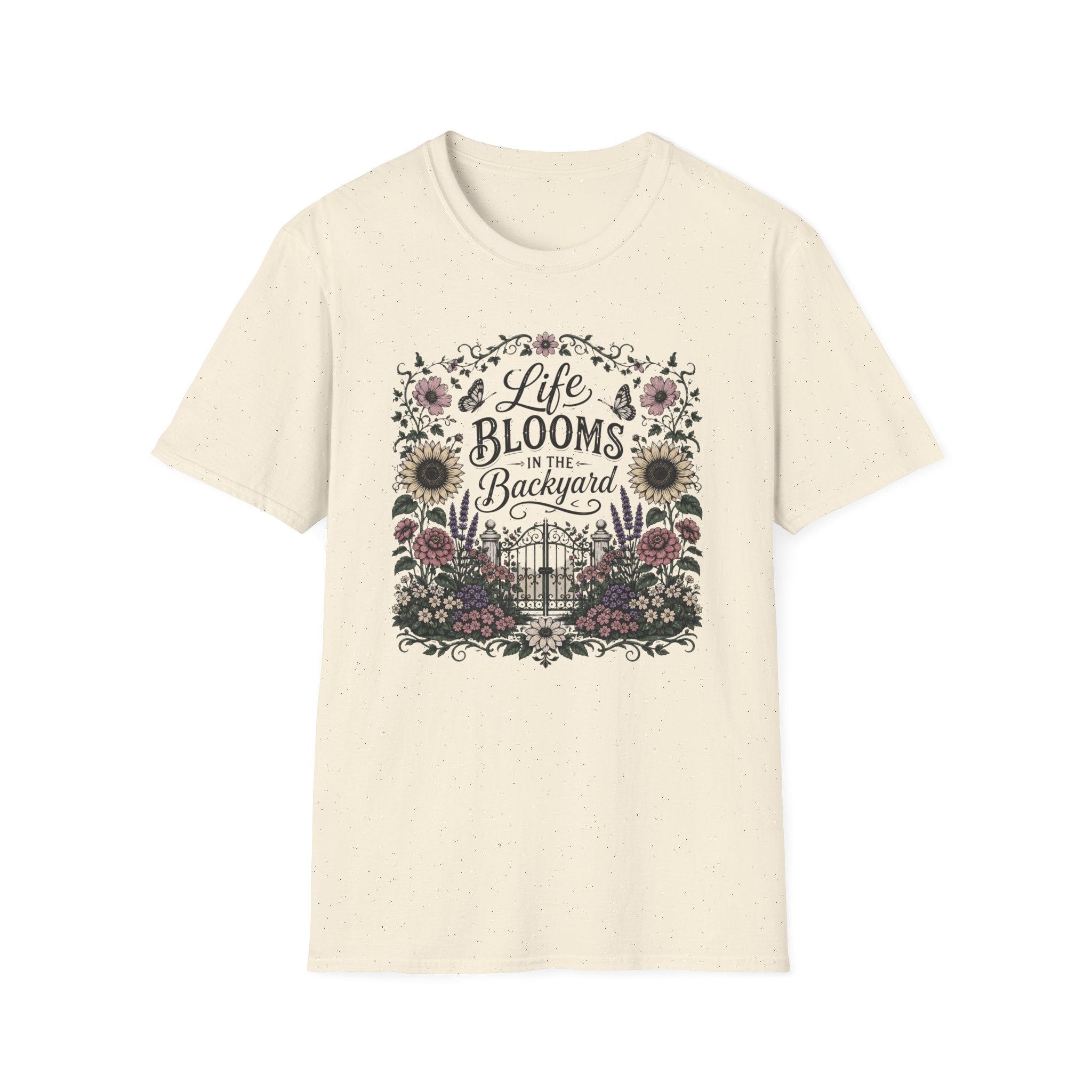 Life Blooms in the Backyard T-Shirt (D1)