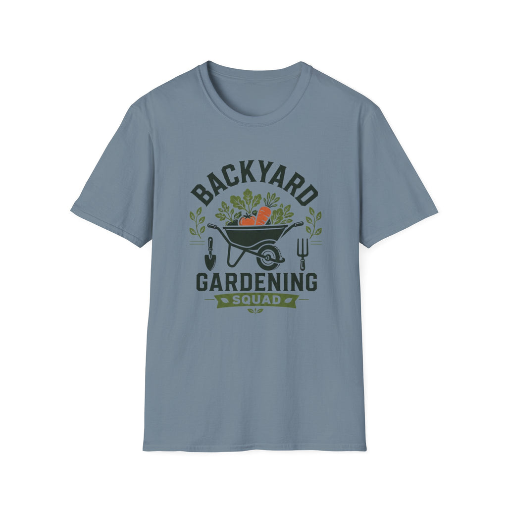 Backyard Gardening Squad Design 1 T-Shirt