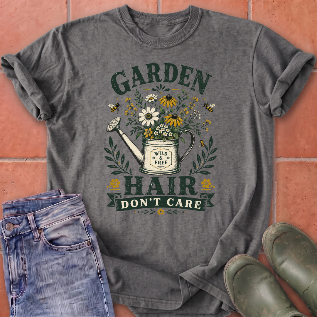 Garden Hair Don't Care T-Shirt