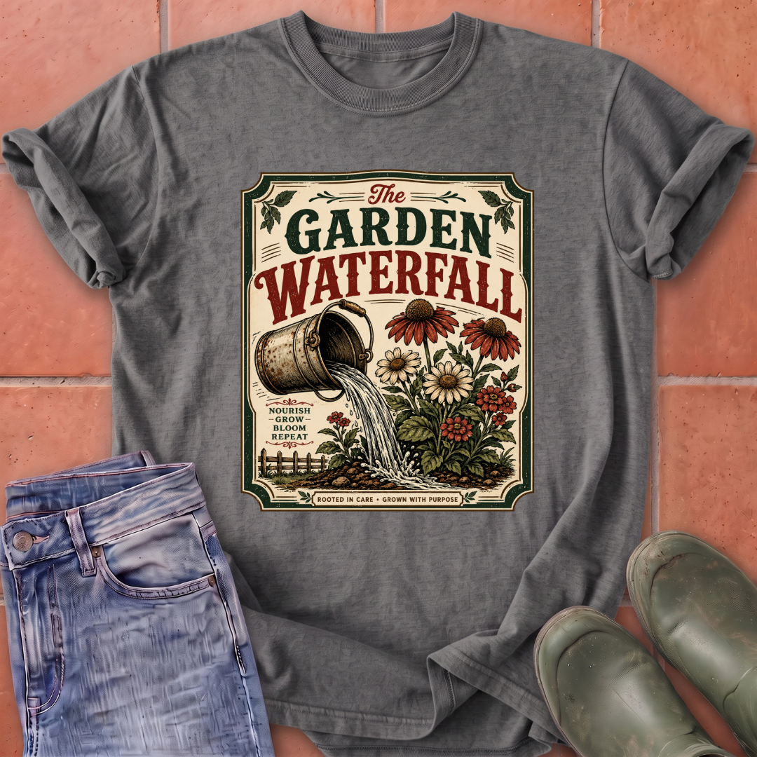 The Garden Waterfall T-Shirt