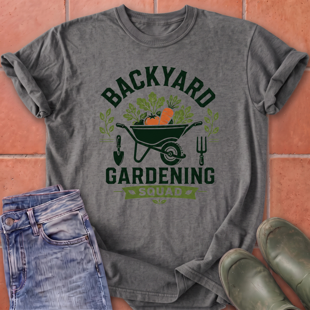 Backyard Gardening Squad T-Shirt