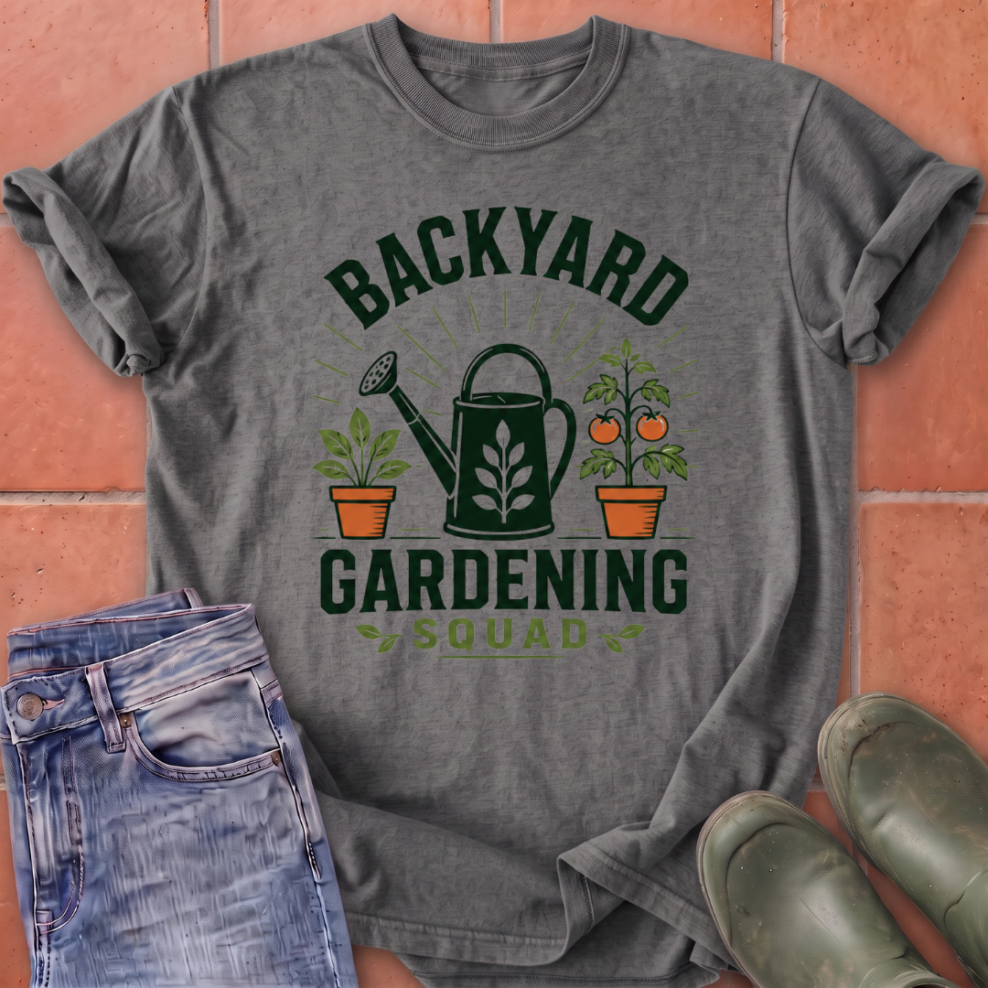 Backyard Gardening Squad T-Shirt