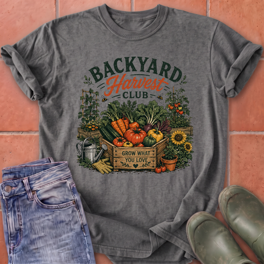 Backyard Harvest Club T-Shirt