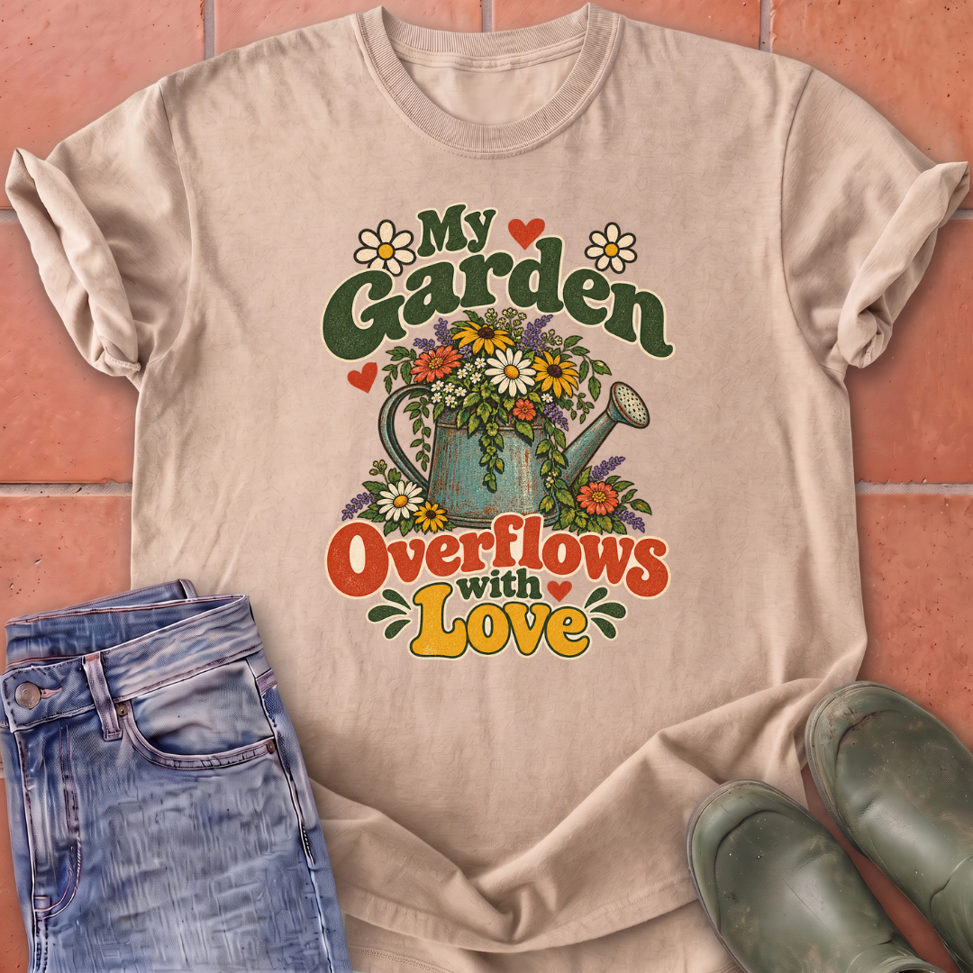 My Garden Overflows with Love T-Shirt