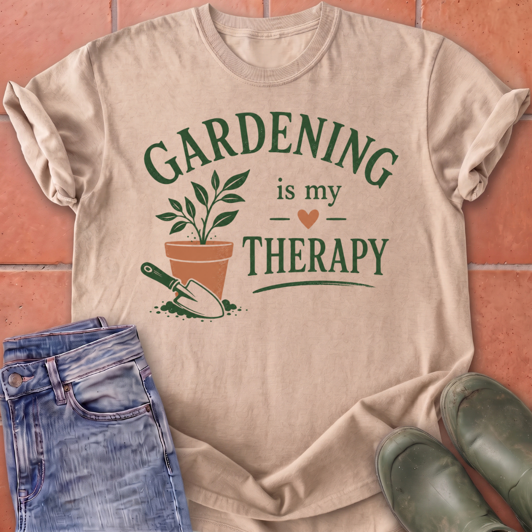 Gardening is My Therapy T-Shirt
