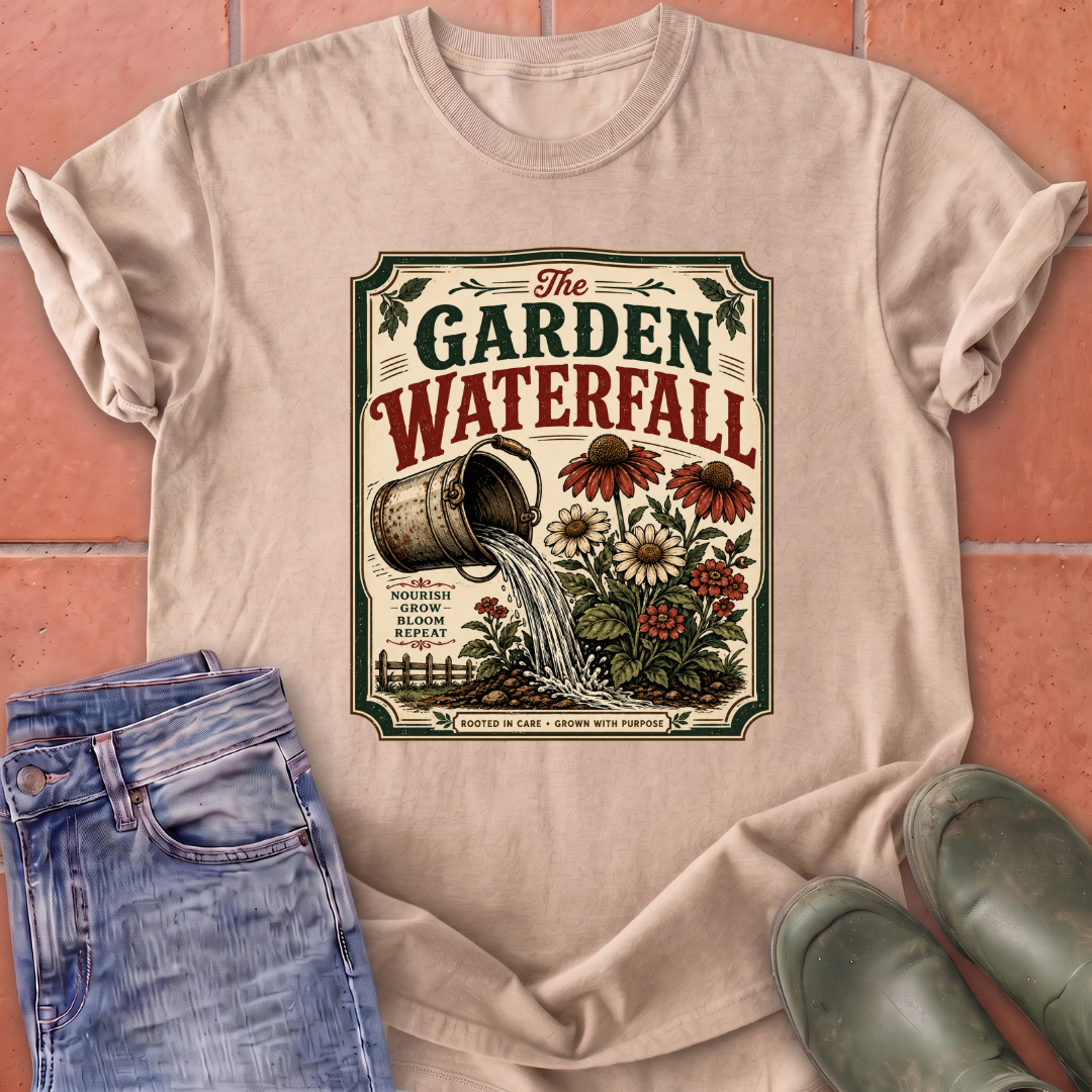 The Garden Waterfall T-Shirt