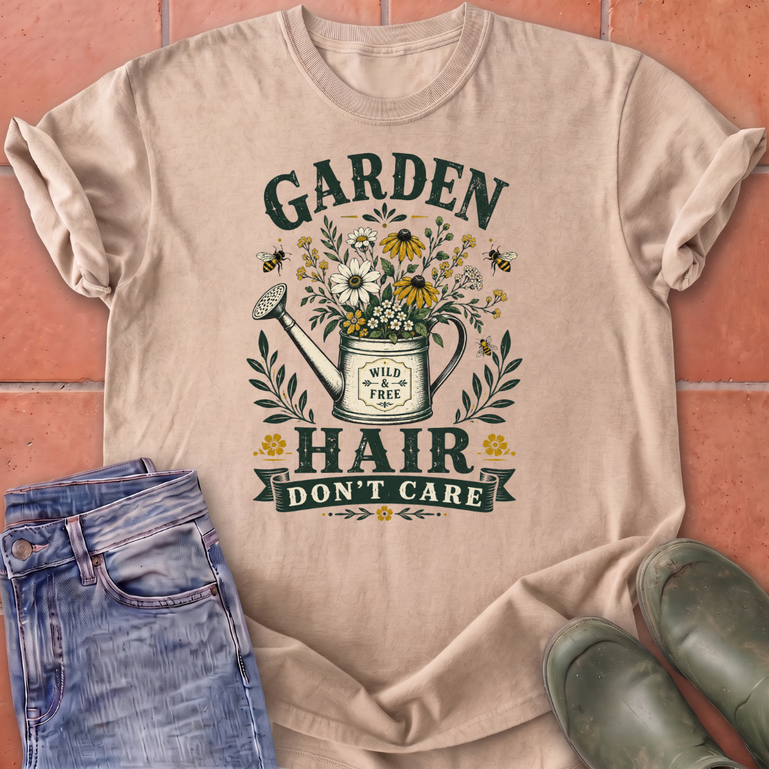 Garden Hair Don't Care T-Shirt