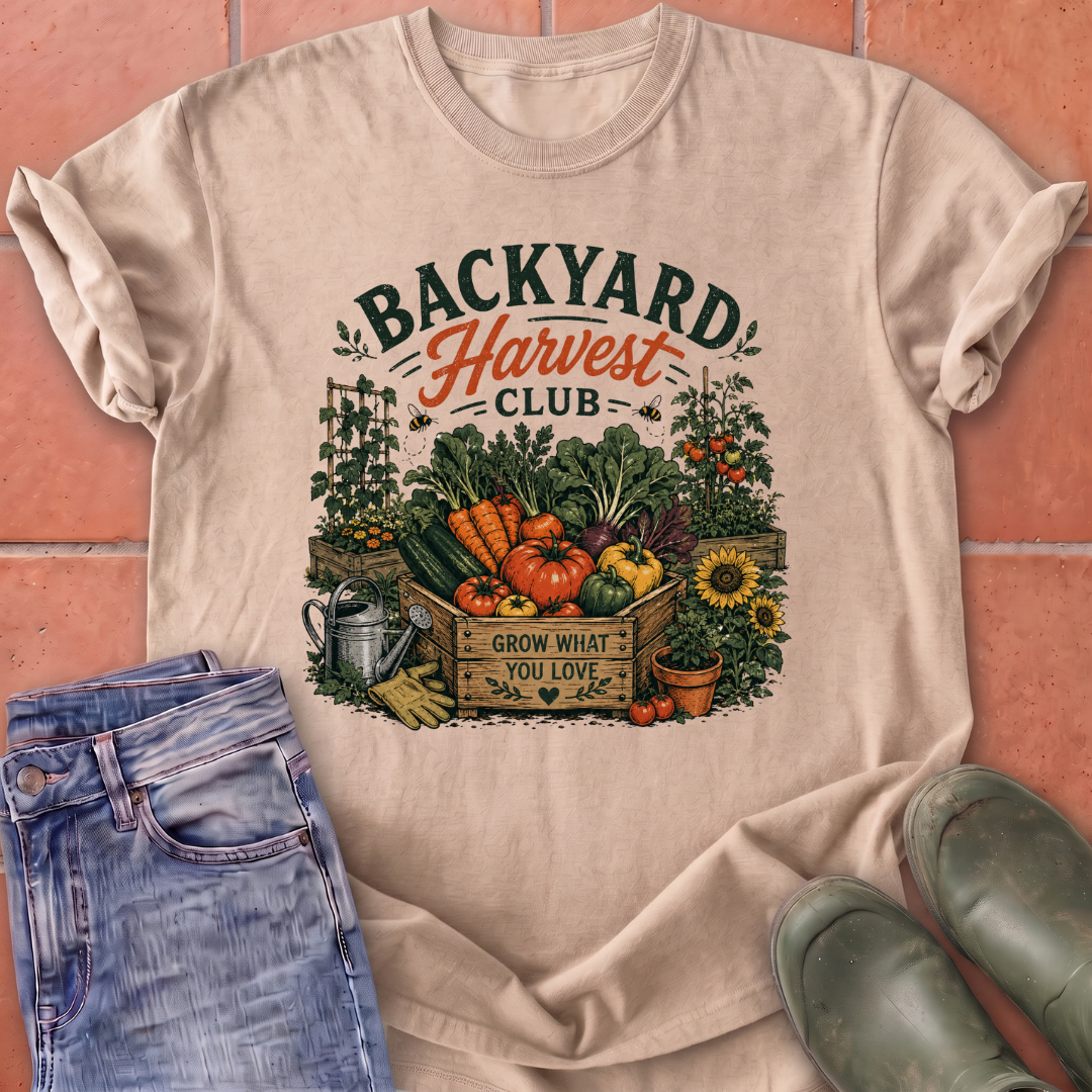 Backyard Harvest Club T-Shirt