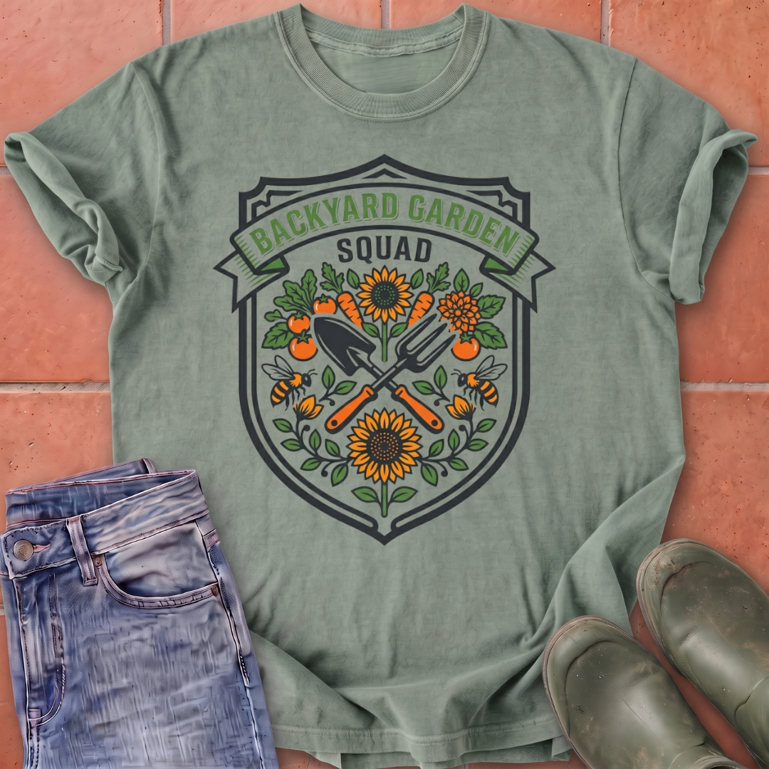 Backyard Garden Squad T-Shirt