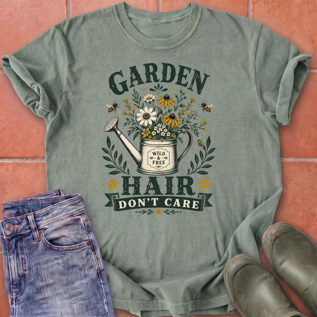 Garden Hair Don't Care T-Shirt
