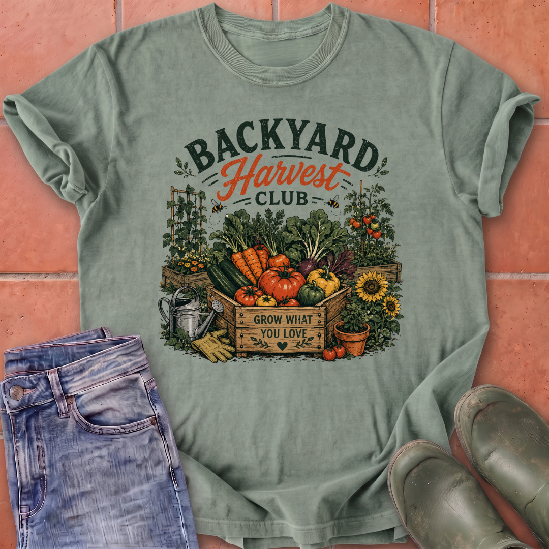 Backyard Harvest Club T-Shirt