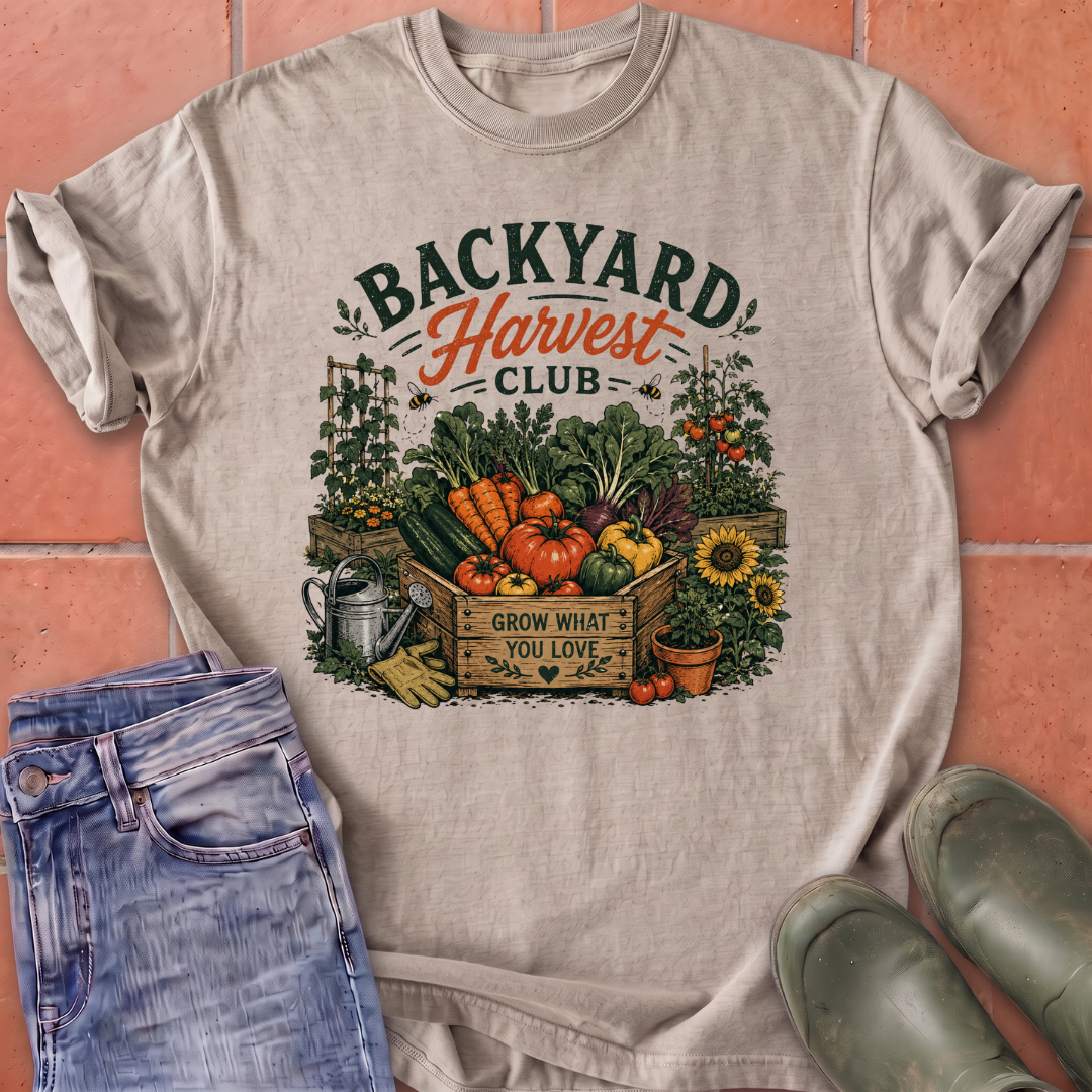 Backyard Harvest Club T-Shirt