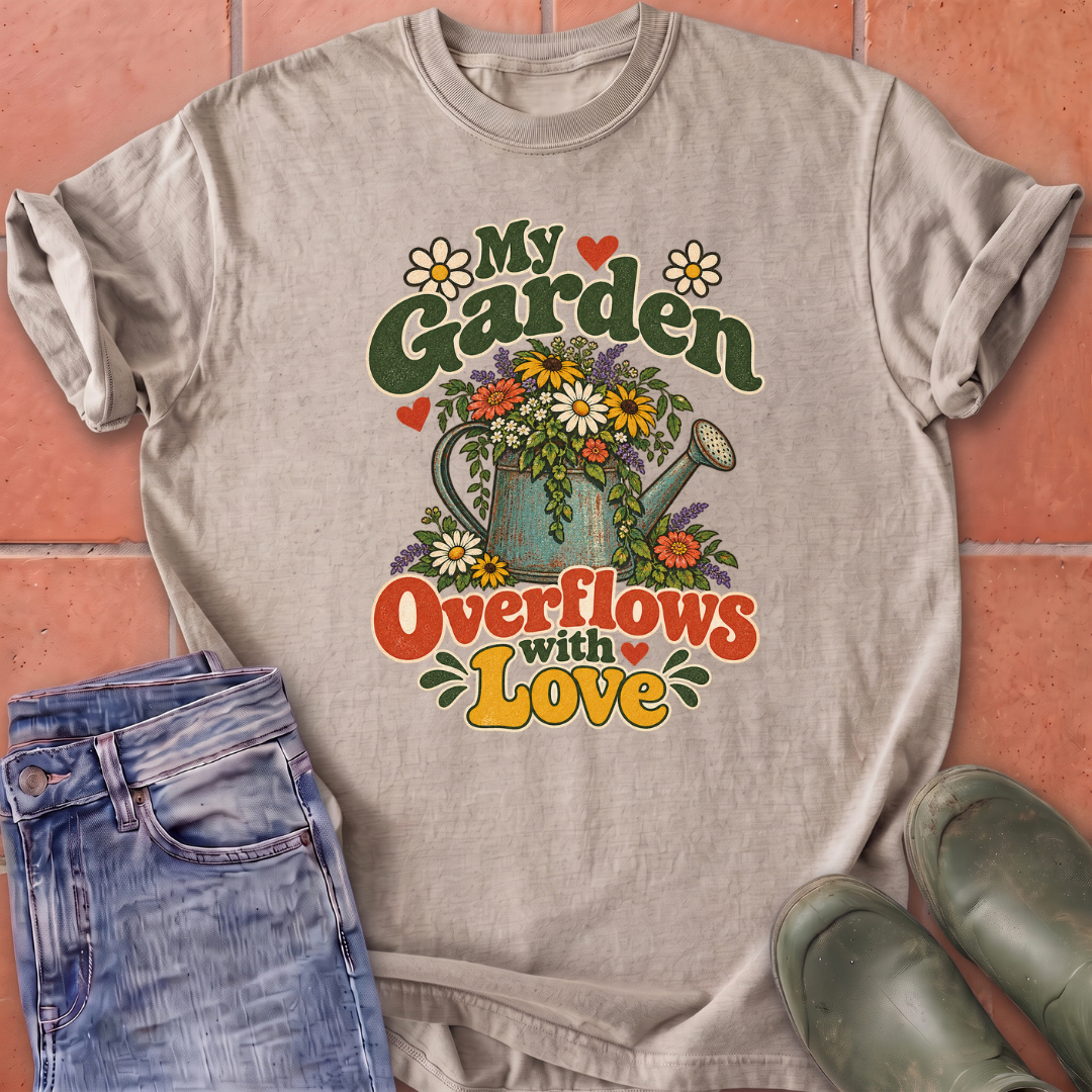 My Garden Overflows with Love T-Shirt