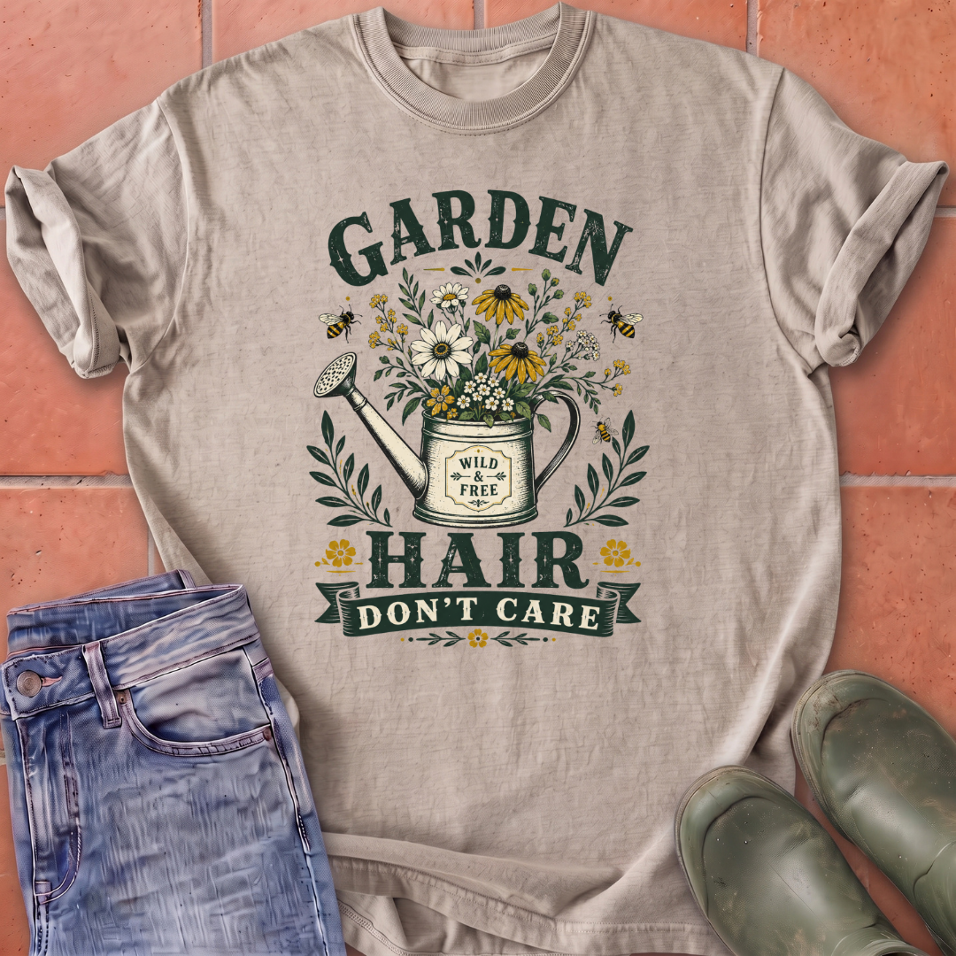 Garden Hair Don't Care T-Shirt