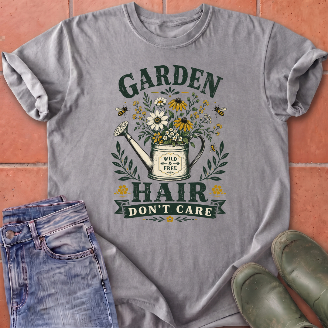 Garden Hair Don't Care T-Shirt