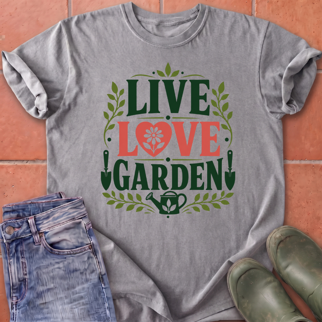 Live, Love, Garden T-Shirt