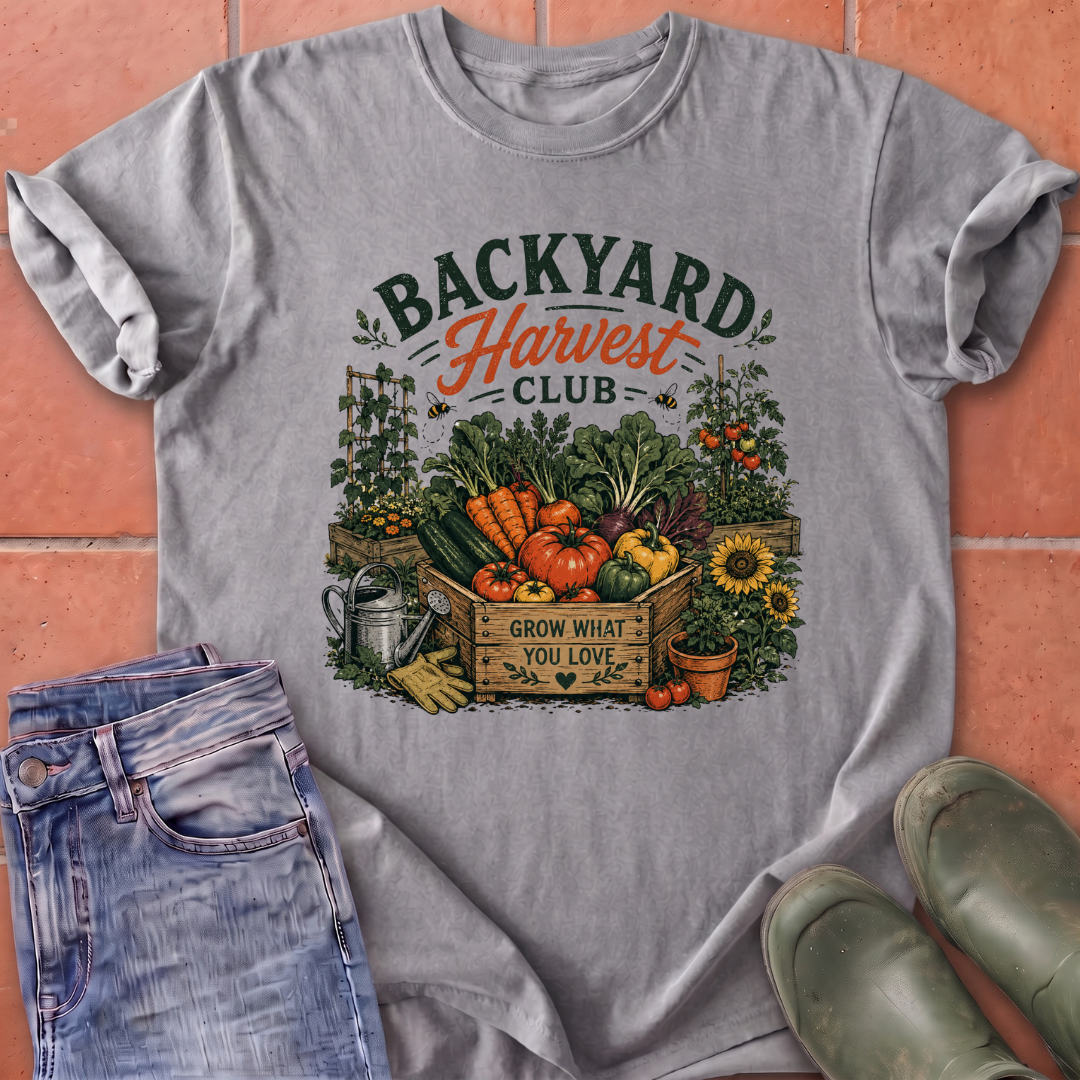 Backyard Harvest Club T-Shirt