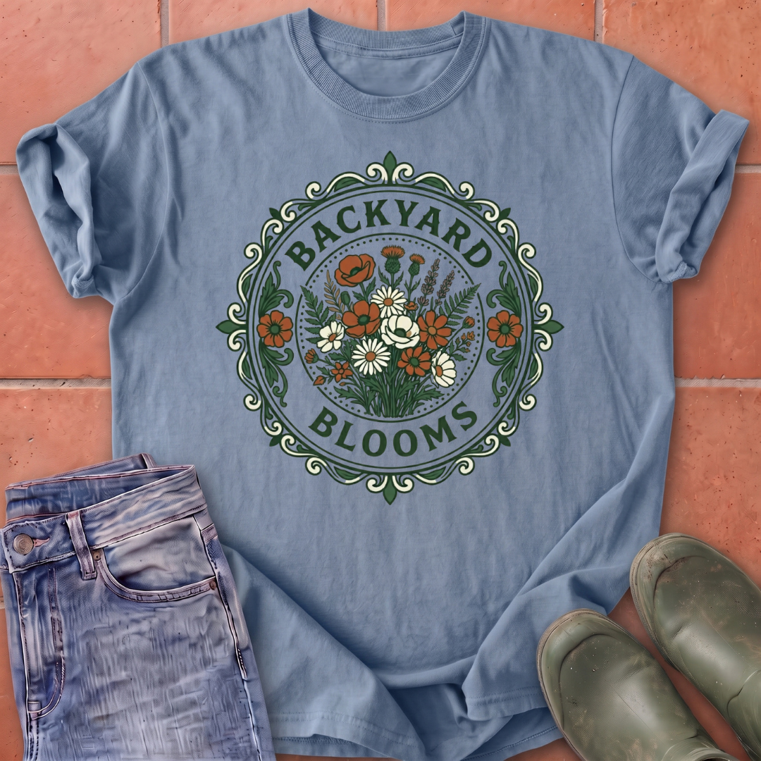 Backyard Blooms T-Shirt