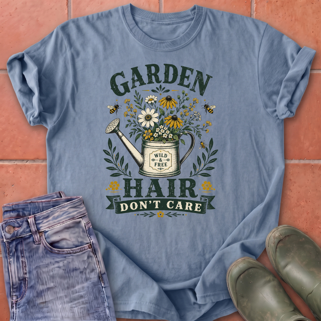 Garden Hair Don't Care T-Shirt